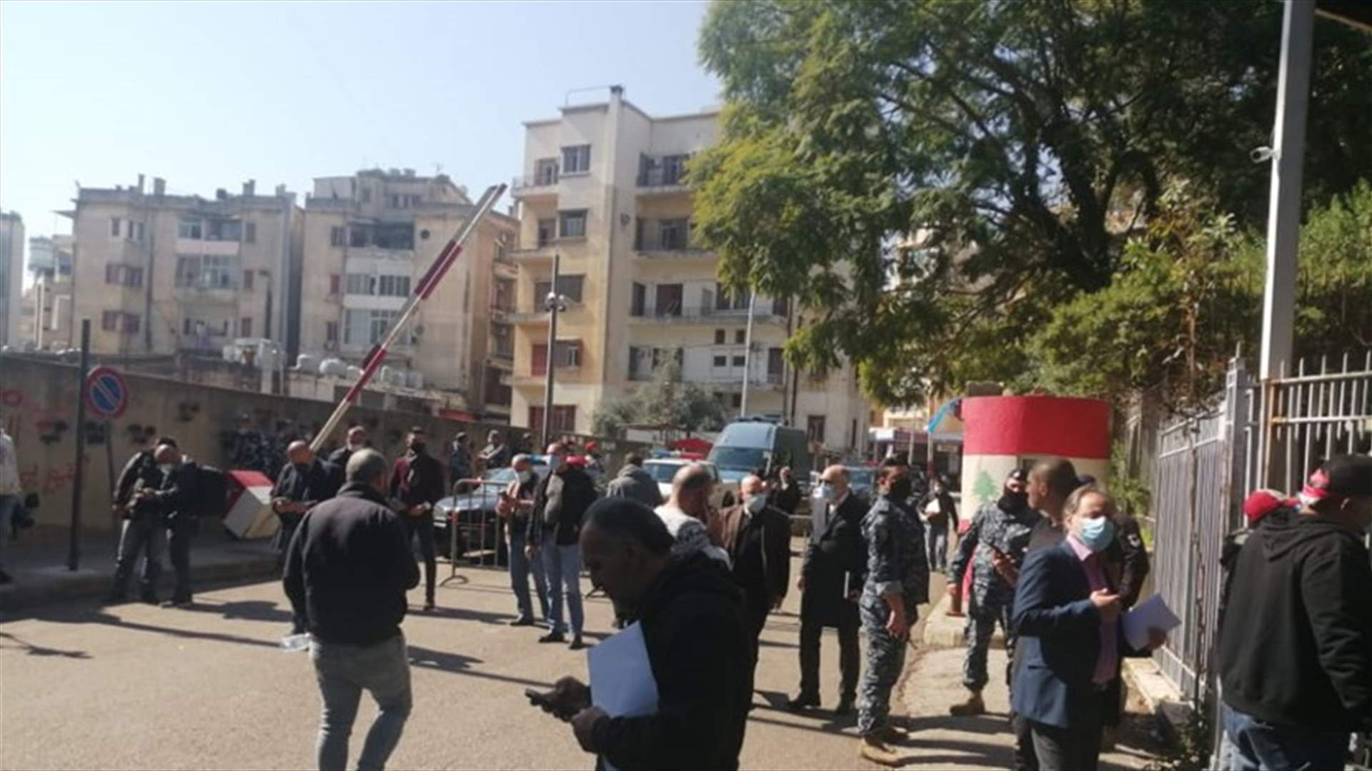 اعتصام امام قصر العدل للمطالبة بقضاء عادل في قضية تفجير المرفأ