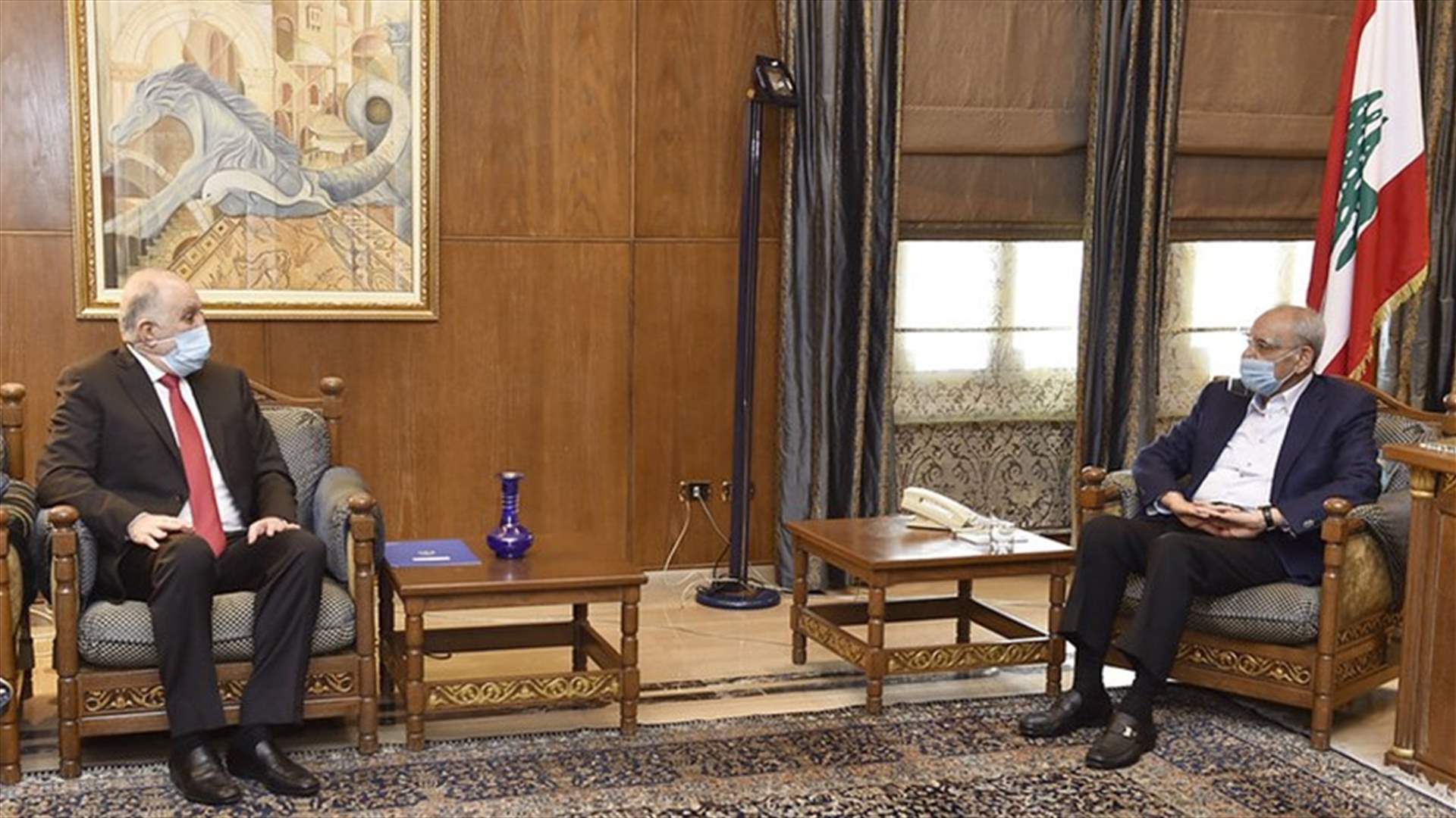 بري عرض مع فهمي موضوع الإنتخابات النيابية الفرعية والتقى الحوت
