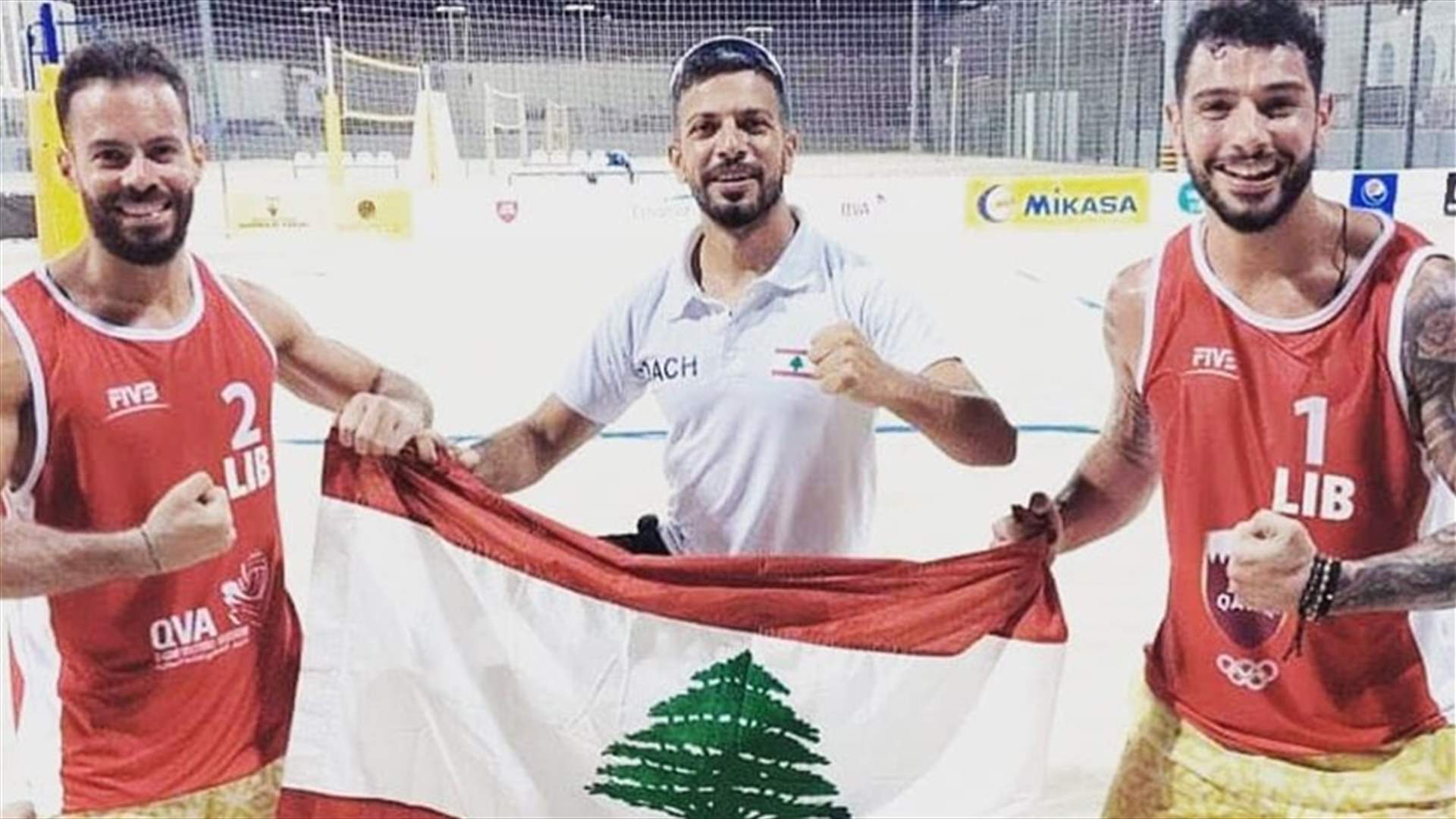 منتخب لبنان للكرة الشاطئية إلى دور لـ12 من البطولة العالمية في قطر