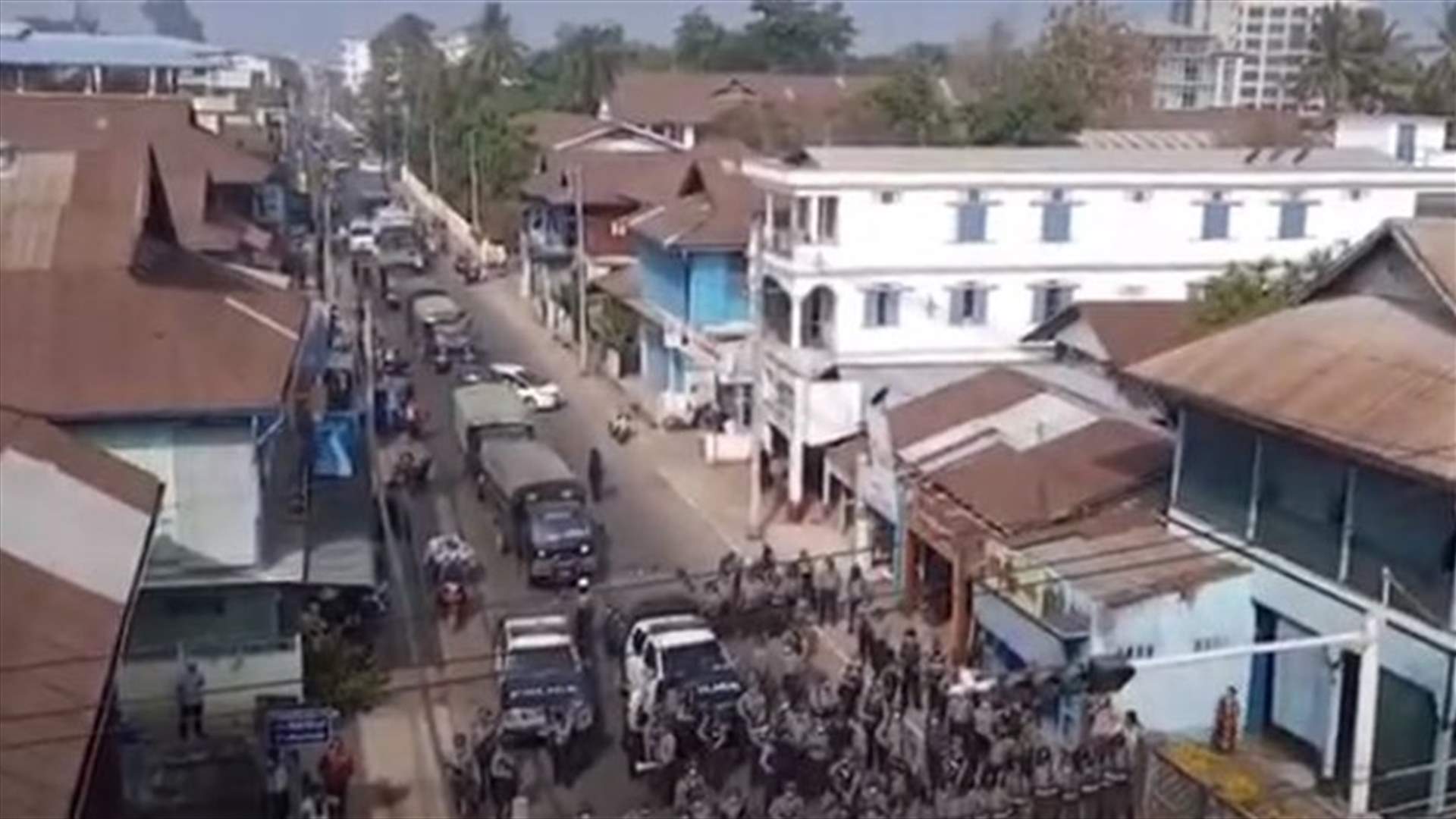 شرطة ميانمار تشن حملة على الاحتجاجات ومقتل شخصين