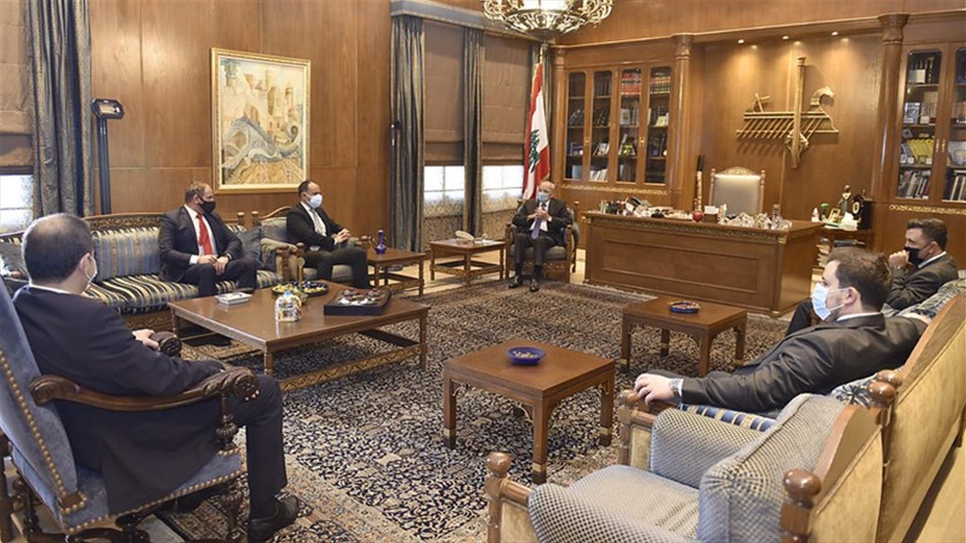 بري استقبل رئيس واعضاء ايدال ورئيس الجامعة اللبنانية الثقافية في العالم...