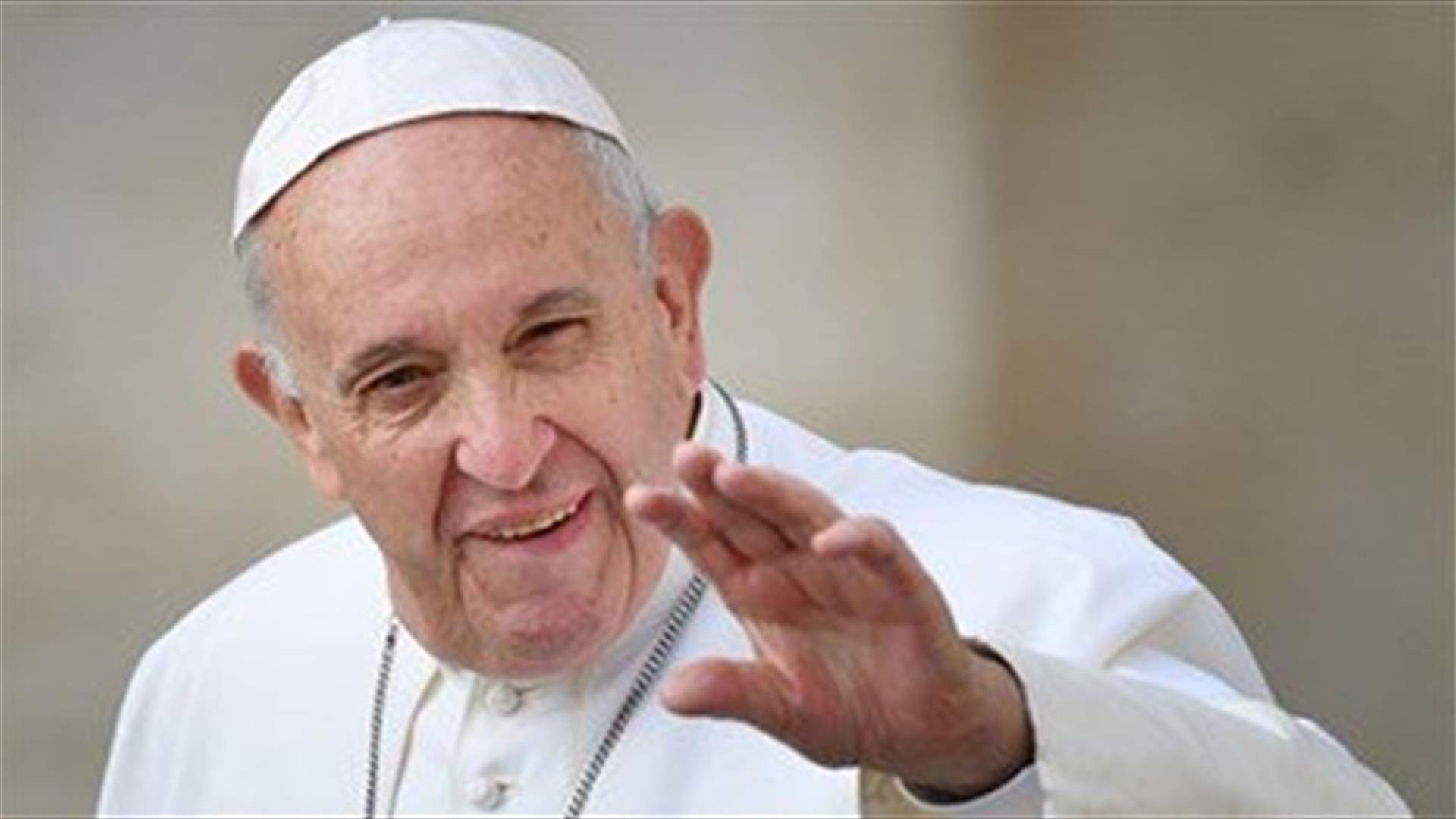 Pope says he must go to Iraq because people cannot be let down