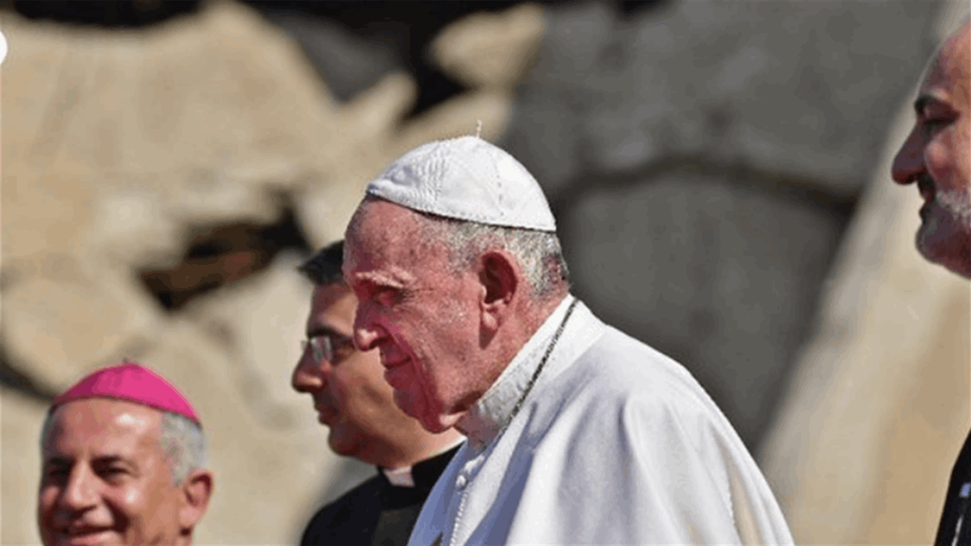 البابا من الموصل: التناقص المأساوي لمسيحيي الشرق الأوسط ضرر جسيم