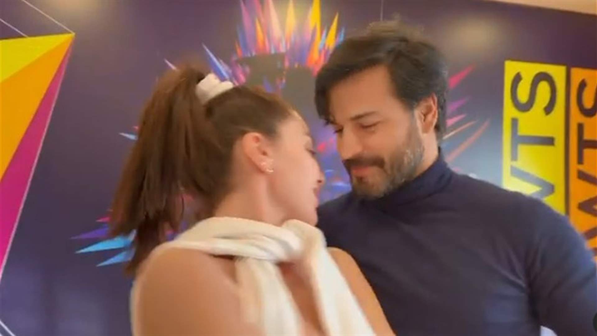وسام حنا يراقص داليدا خليل باحتراف كبير: "صرنا بغير دني" (فيديو)