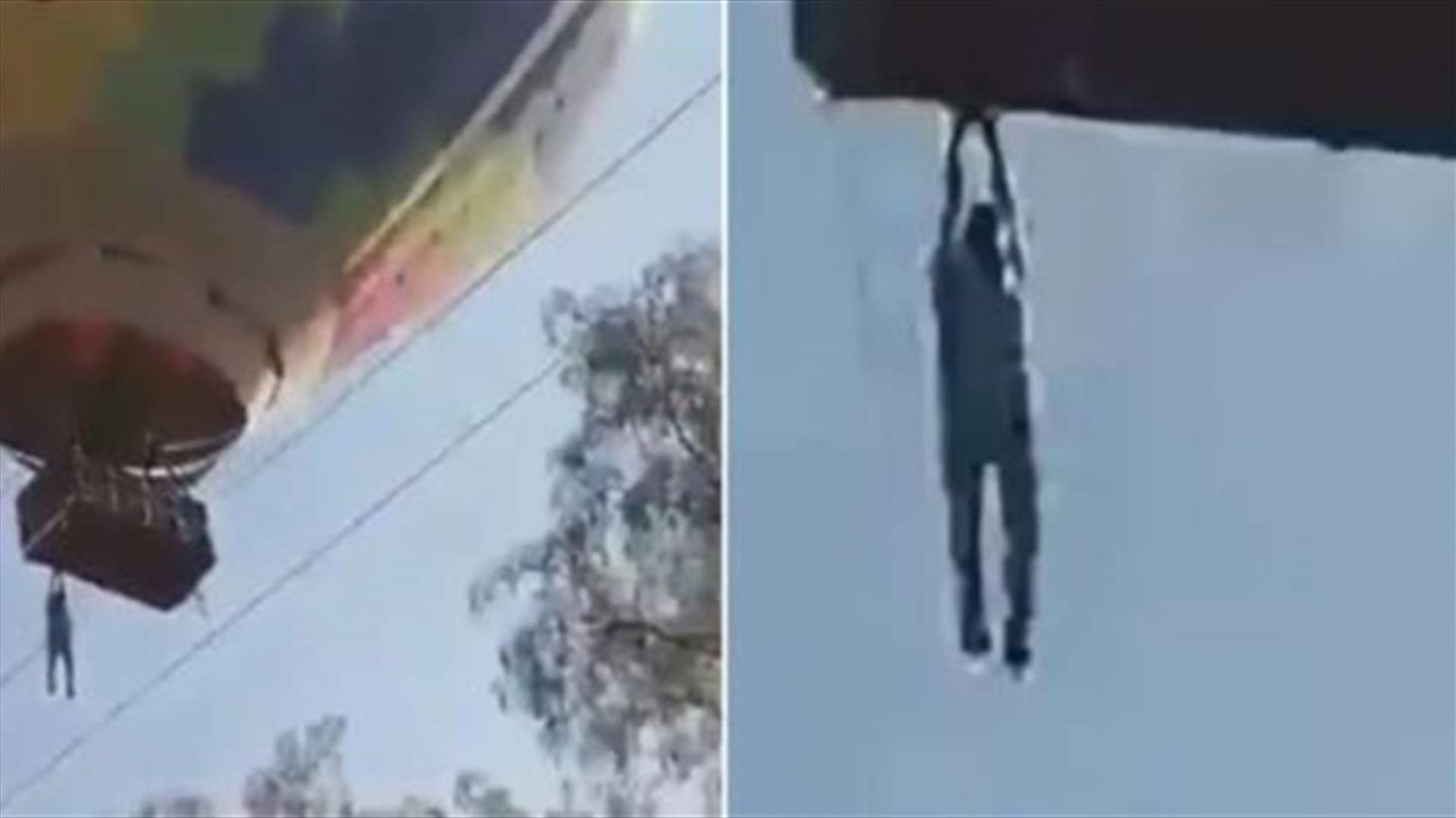 في المكسيك... رجل ينجو بأعجوبة بعد سقوطه من منطاد (فيديو)