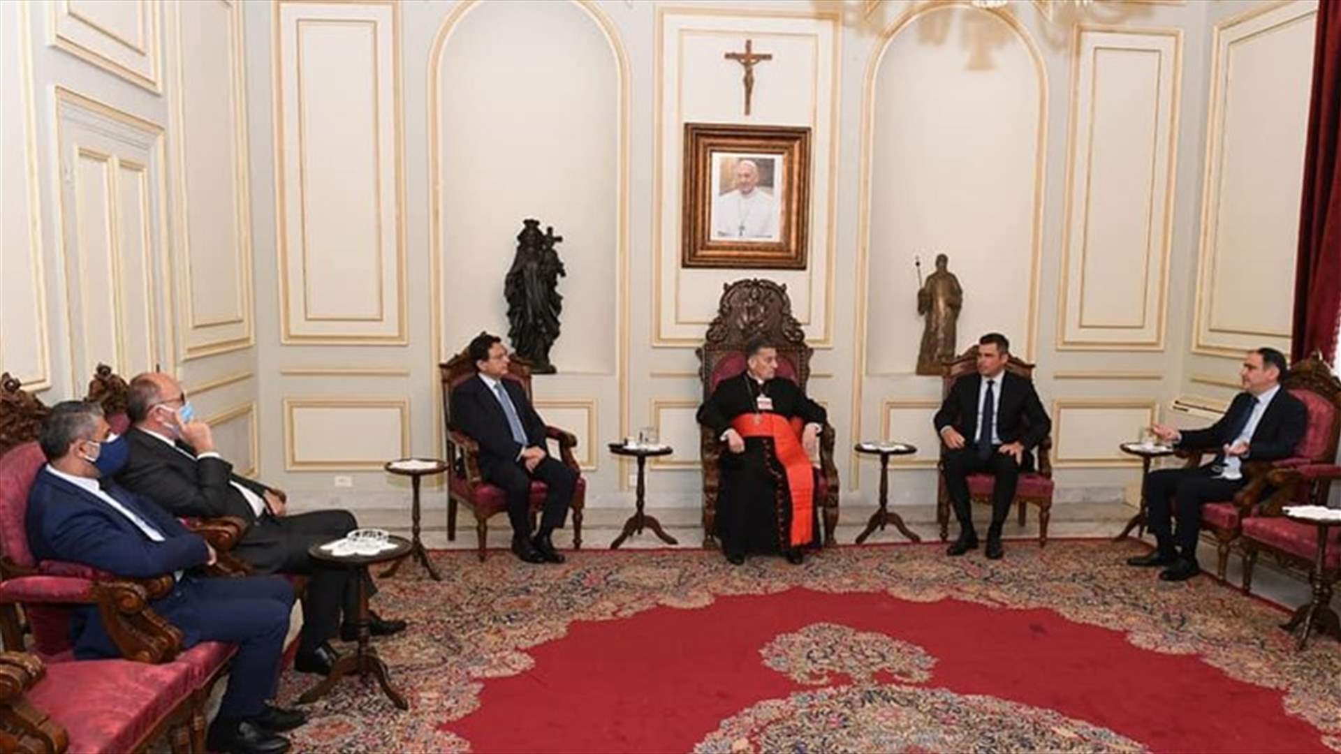 الراعي التقى وفدا من التكتّل الوطني ... وبحث في الأزمة التي وصلت إليها البلاد