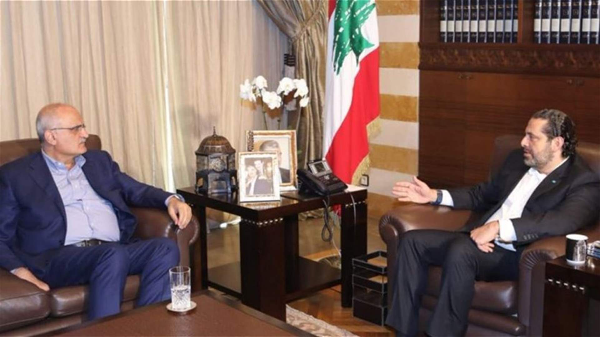 لقاء بين الحريري وحسن خليل... وبحث في مبادرة اللواء ابراهيم (الجمهورية)