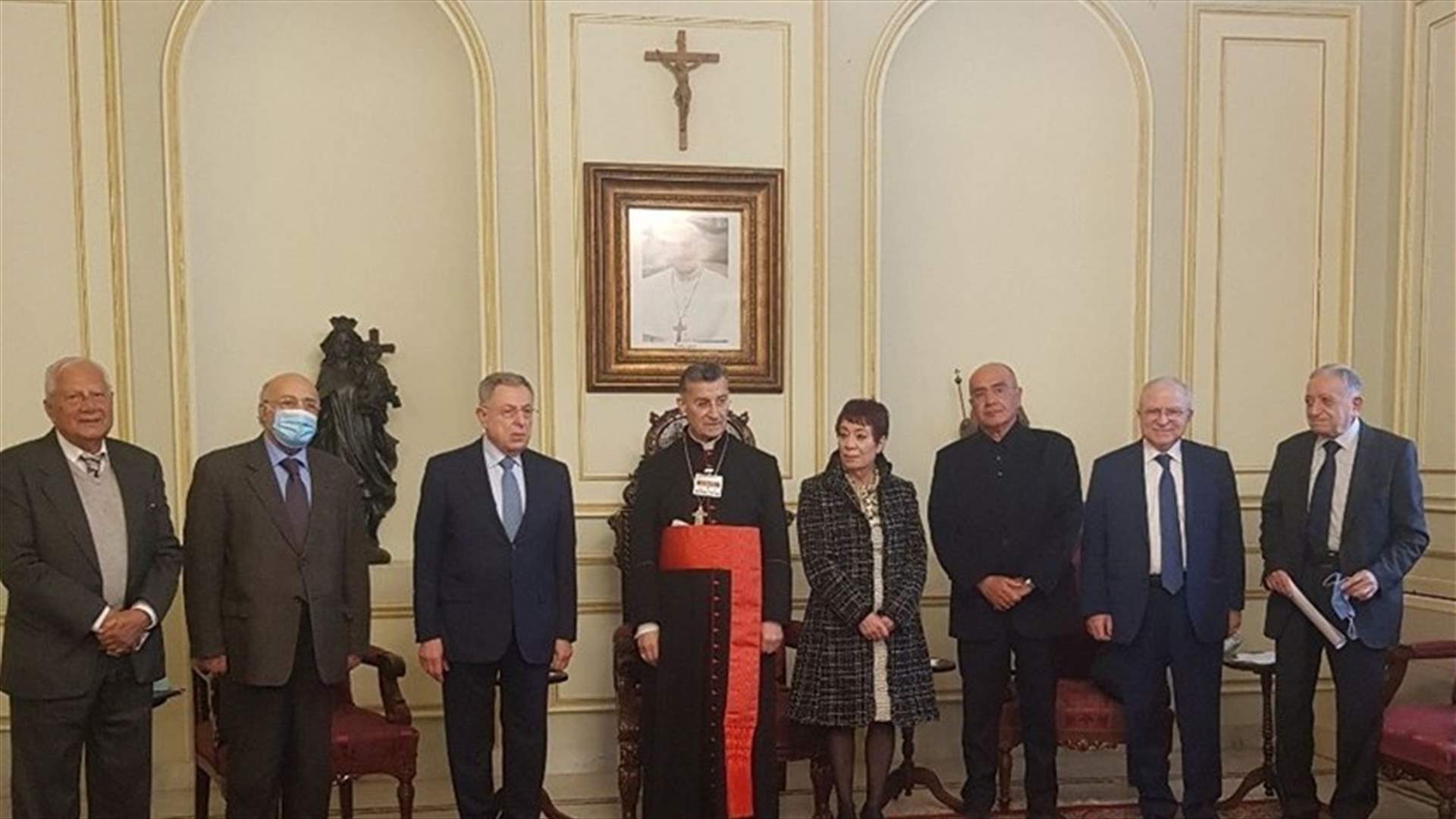السنيورة زار الراعي: حماية لبنان تكون بحماية وثيقة وفاقه الوطني ودستوره