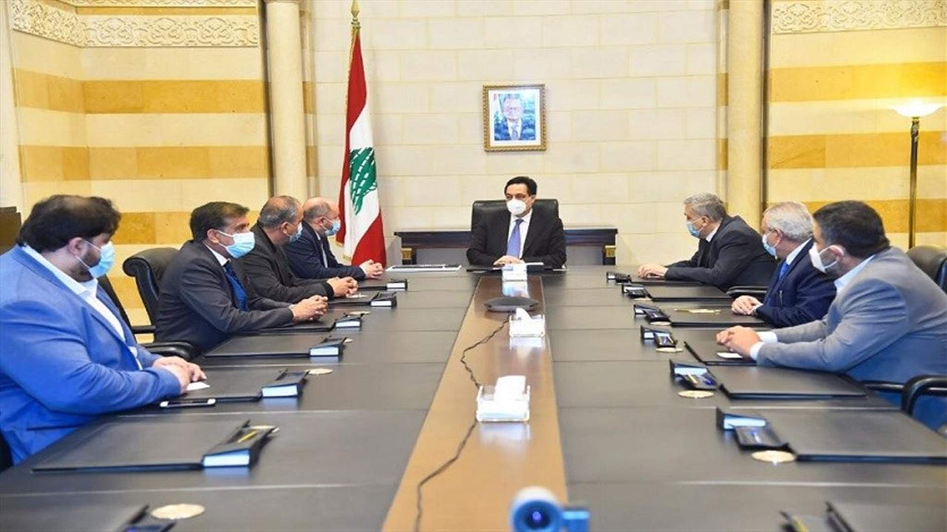 دياب التقى وفد الاتحاد العمالي العام... الاسمر: لتصحيح الأجور في القطاعين الخاص والعام