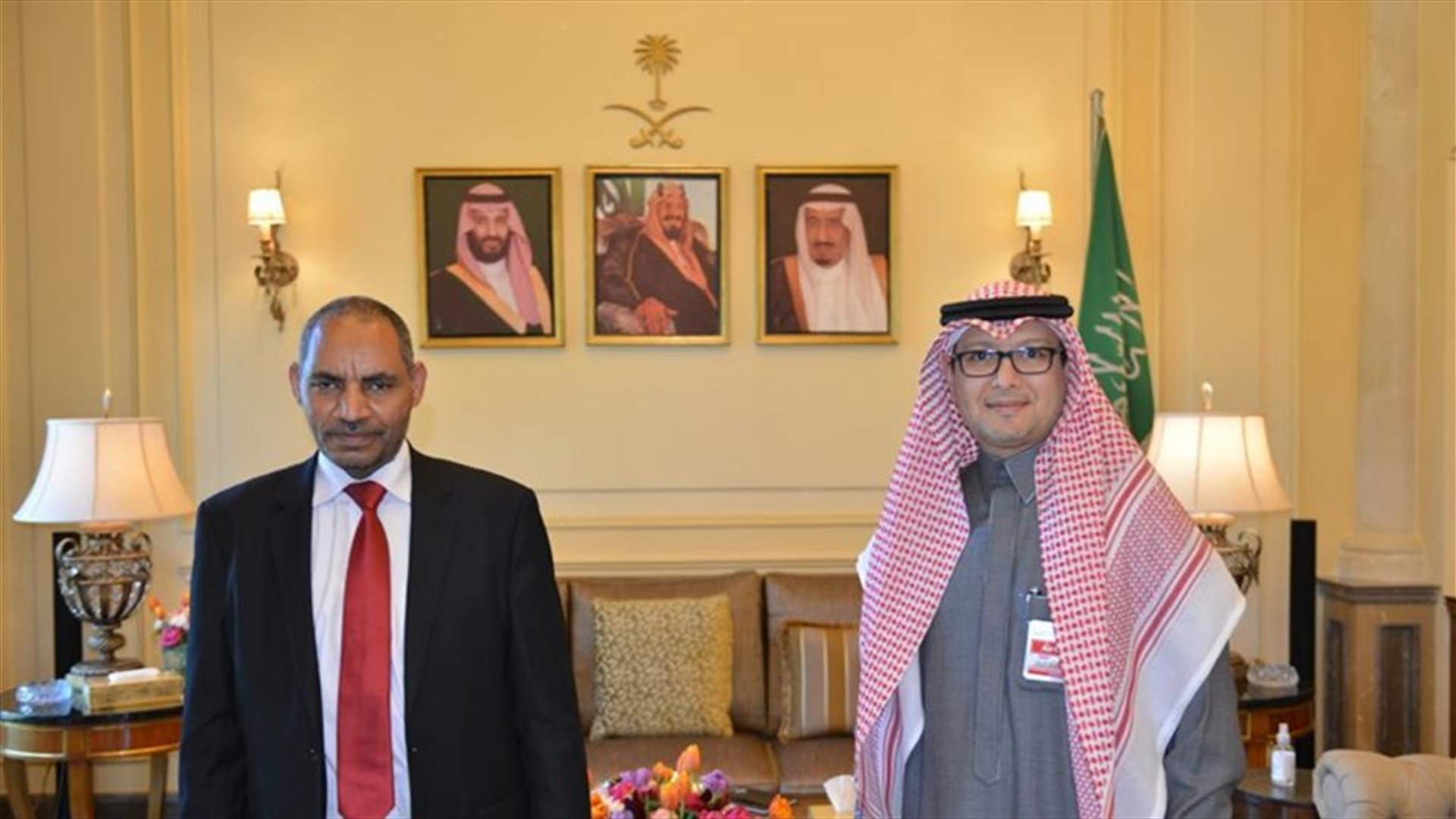 بخاري التقى نظيره الإثيوبي وتم البحث في القضايا ذات الإهتمام المشترك
