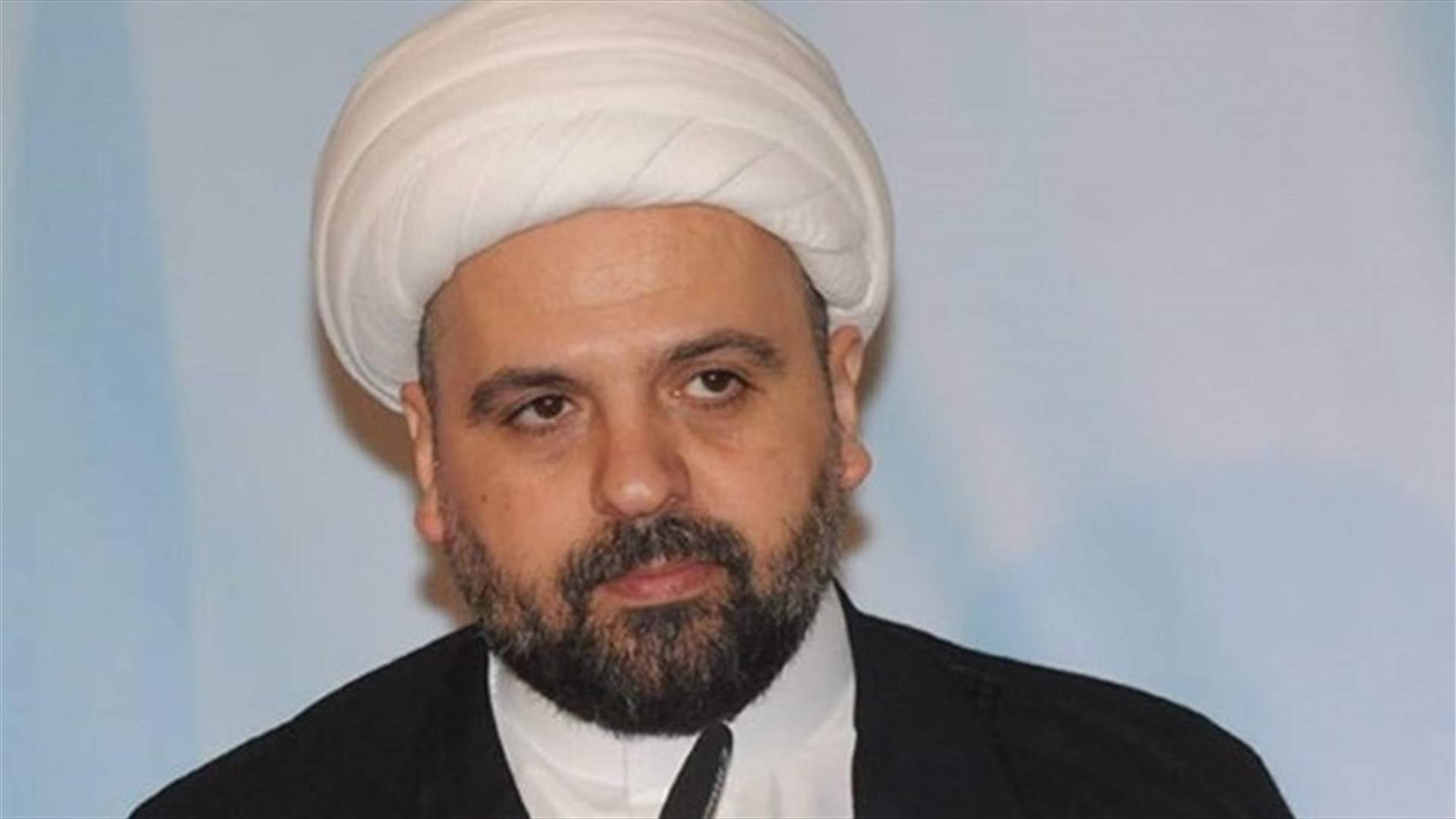 أحمد قبلان: الإثنين حاسم بين تسوية أو حرق المراكب
