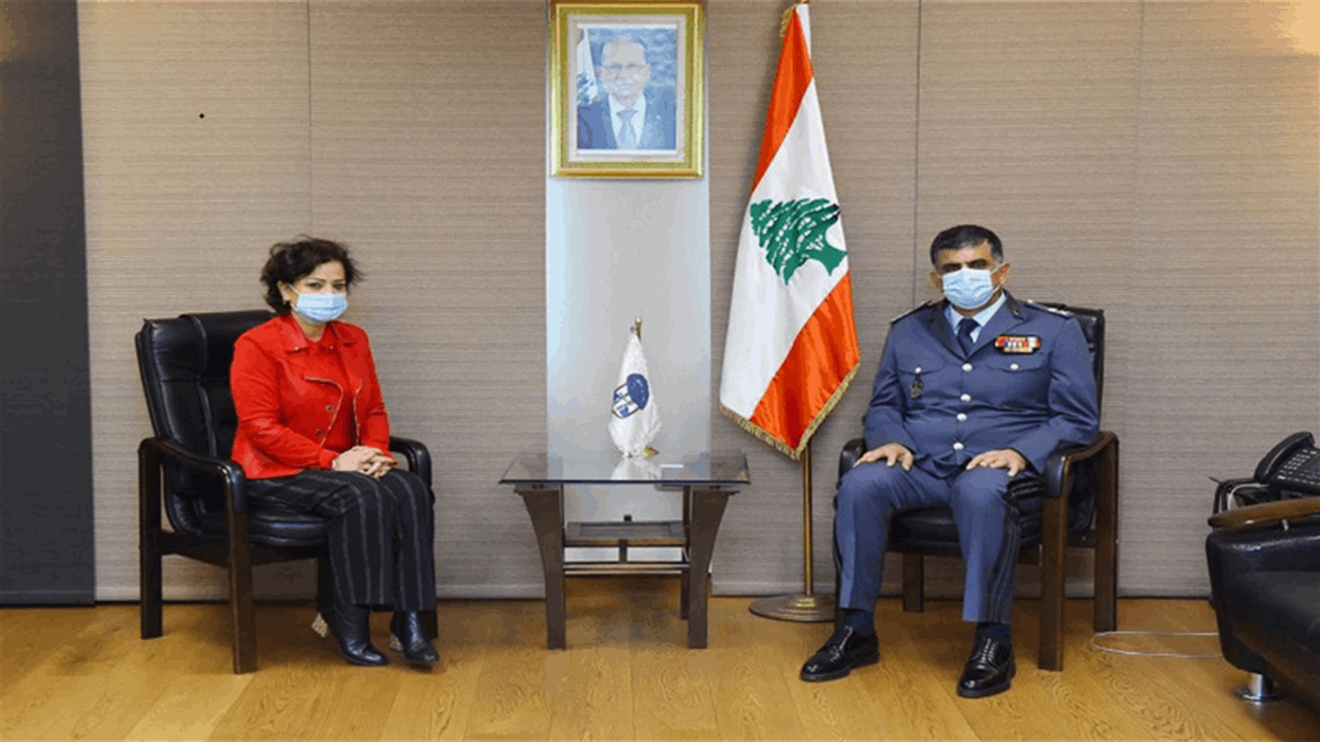 اللواء عثمان استقبل نجاة رشدي