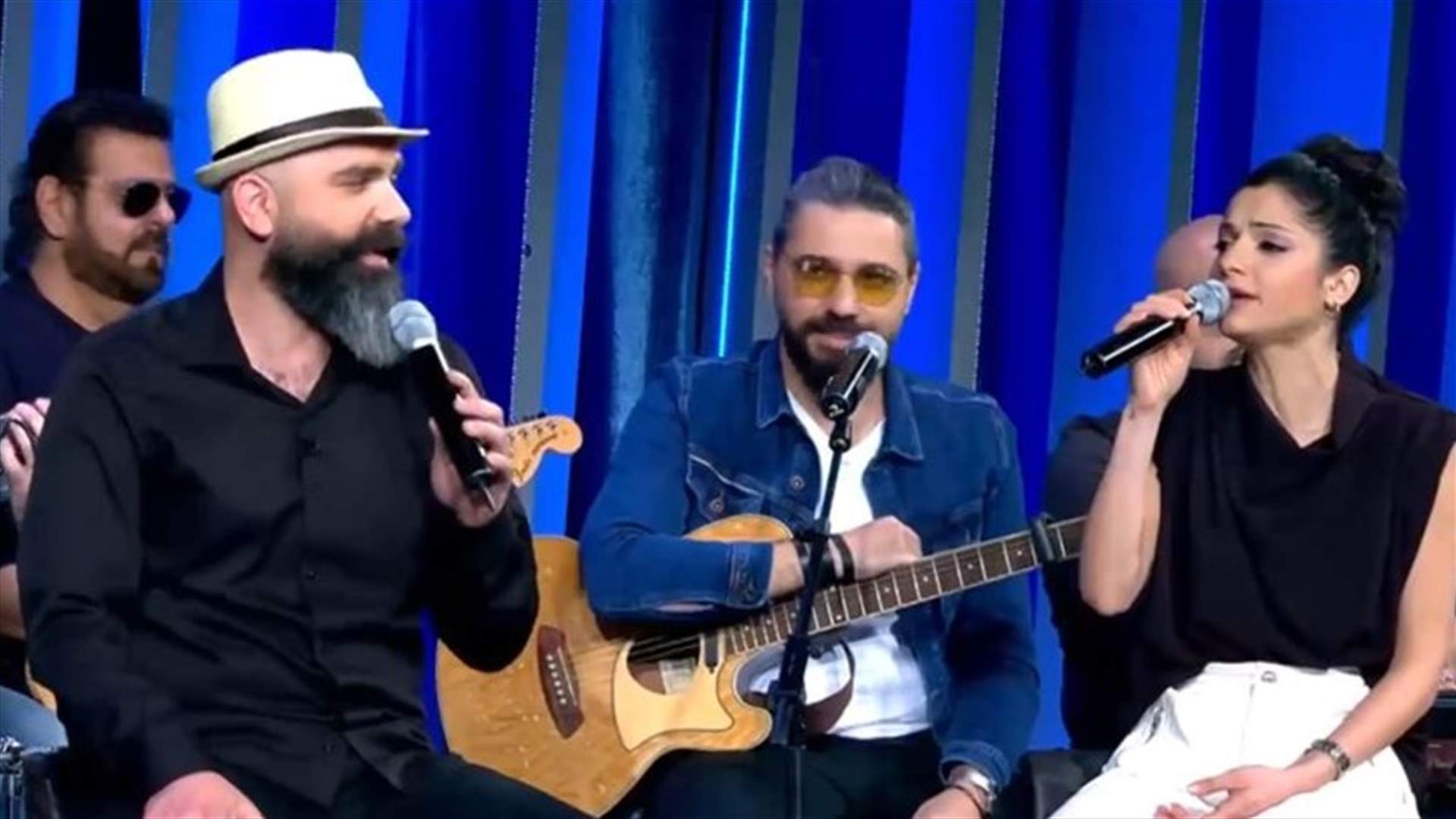 أشرف وأوان طالب يشعلان استوديو لهون وبس... وإضافة مميزة من "صهر" عائلة طالب