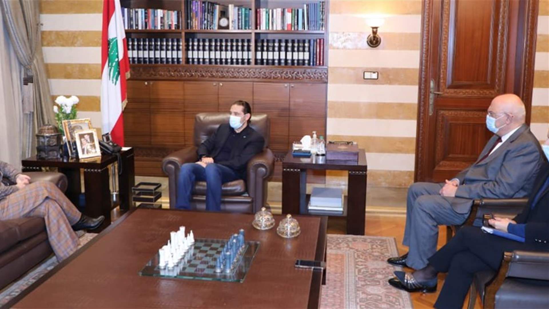 الحريري التقى رشدي.. ماذا بحثا؟