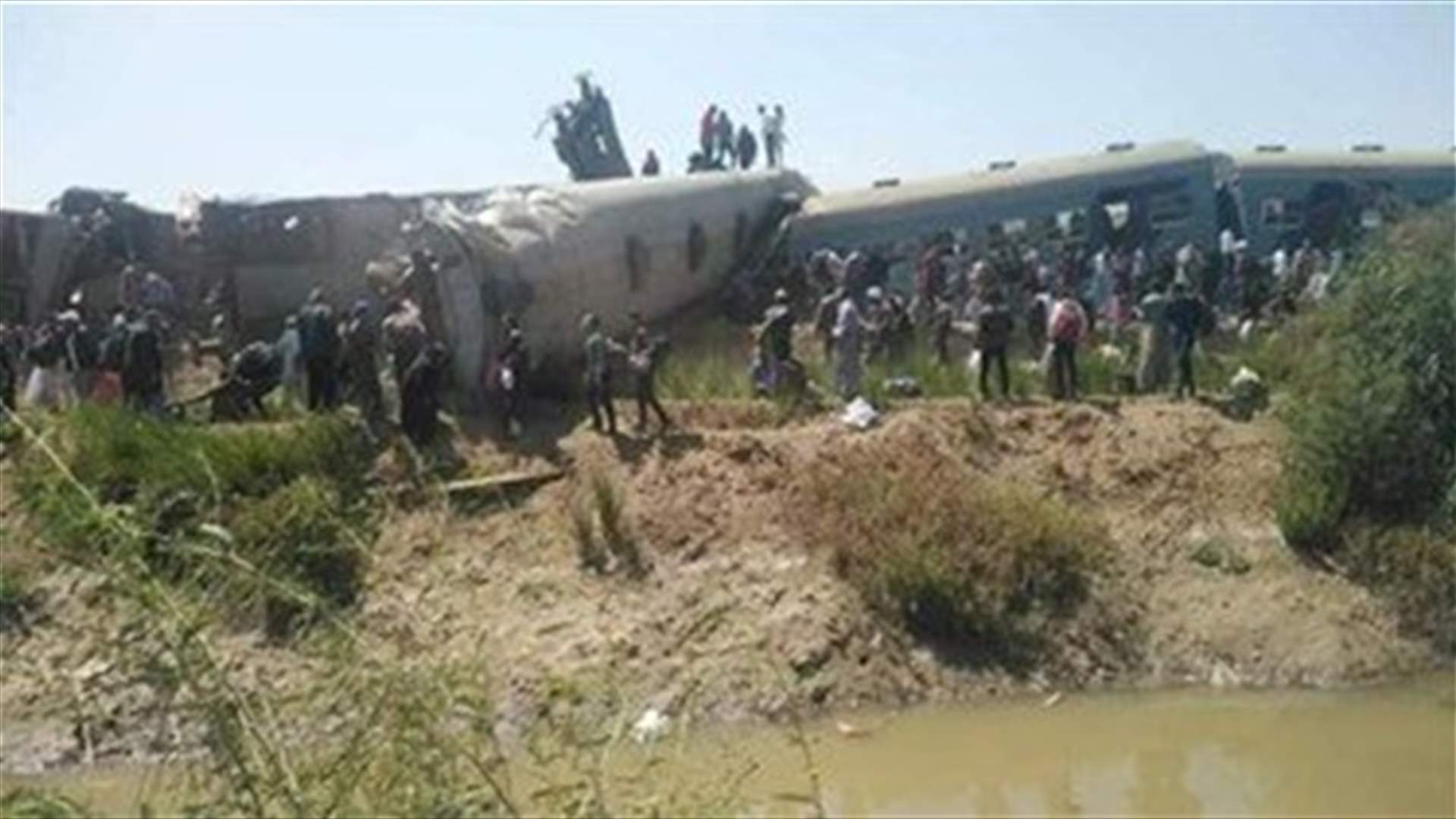 Train collision kills 32 people, injures dozens in Egypt - ministry