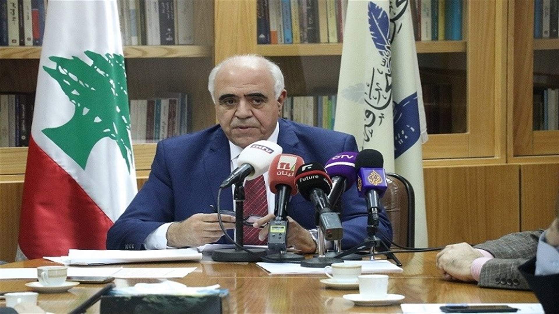 القصيفي: مصلحة الإعلاميين أولوية وتلقيحهم يبدأ في نيسان