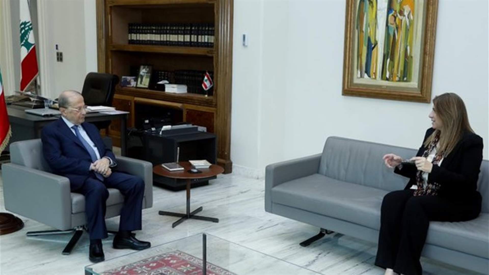 عون عرض مع نجم سبل تسريع عمل المحاكم ومسار التدقيق الجنائي