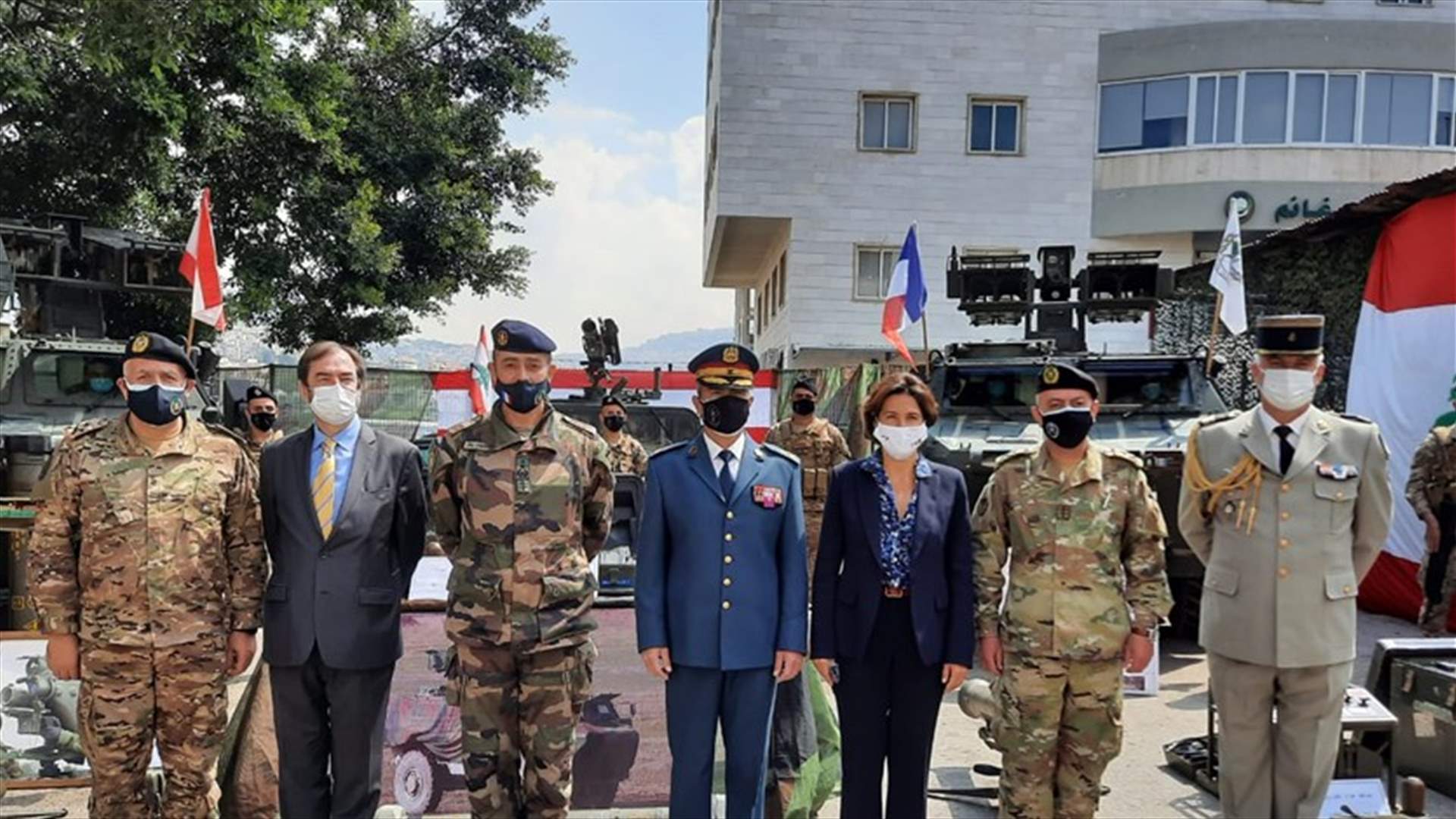 الجيش: حفل تسلم هبة مقدمة من الوحدة الفرنسية للجيش
