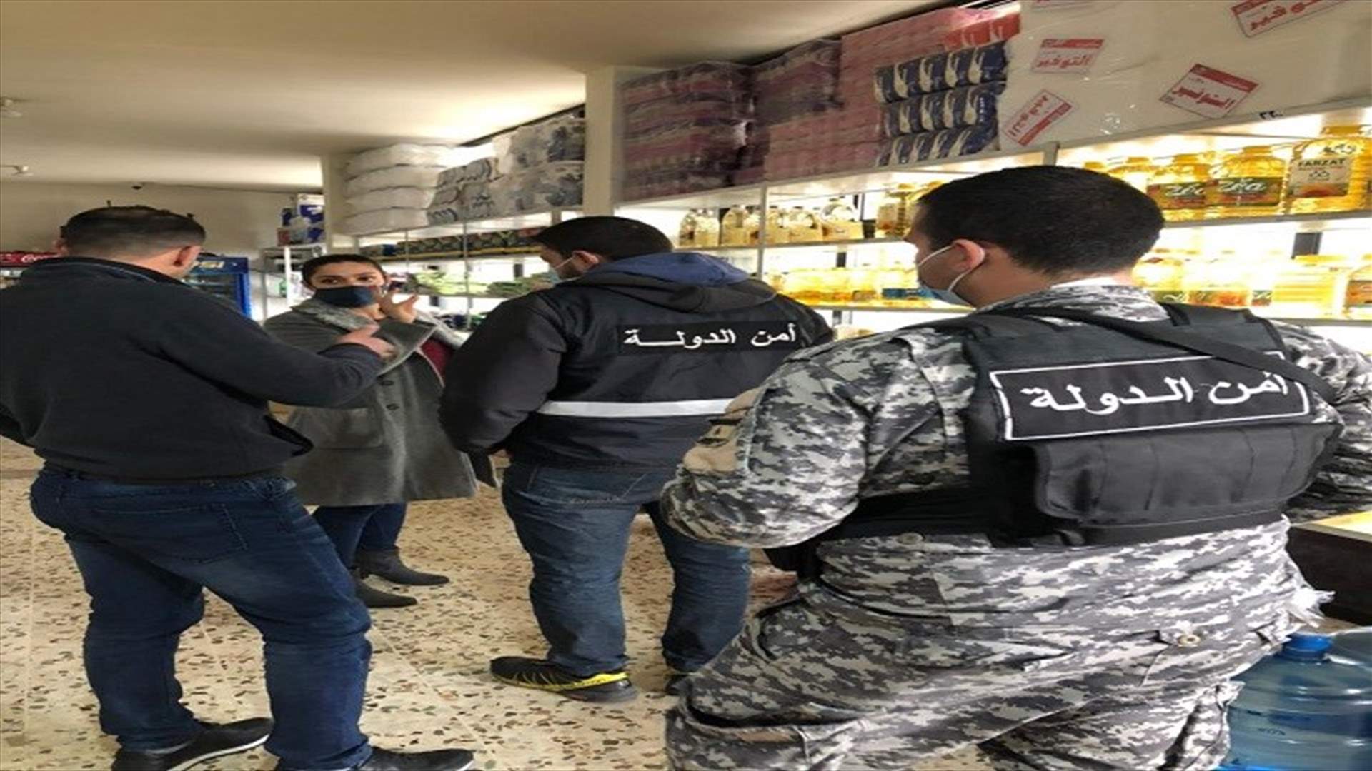 جولة لمراقبي حماية المستهلك على السوبرماركت في بلدات عكارية للتأكد من بيعها المواد المدعومة