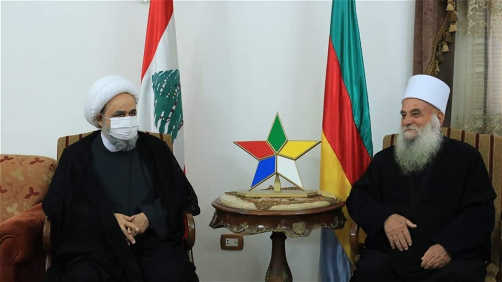 شيخ العقل المعيّن يستقبل وفداً إيرانياً: تشديد على أهمية ومحورية دور رجال الدين لتعزيز مبدأ الحوار والتلاقي