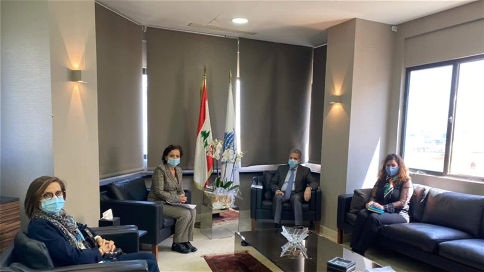 رشدي شددت بعد لقائها وزني على وقوف الأمم المتحدة إلى جانب لبنان