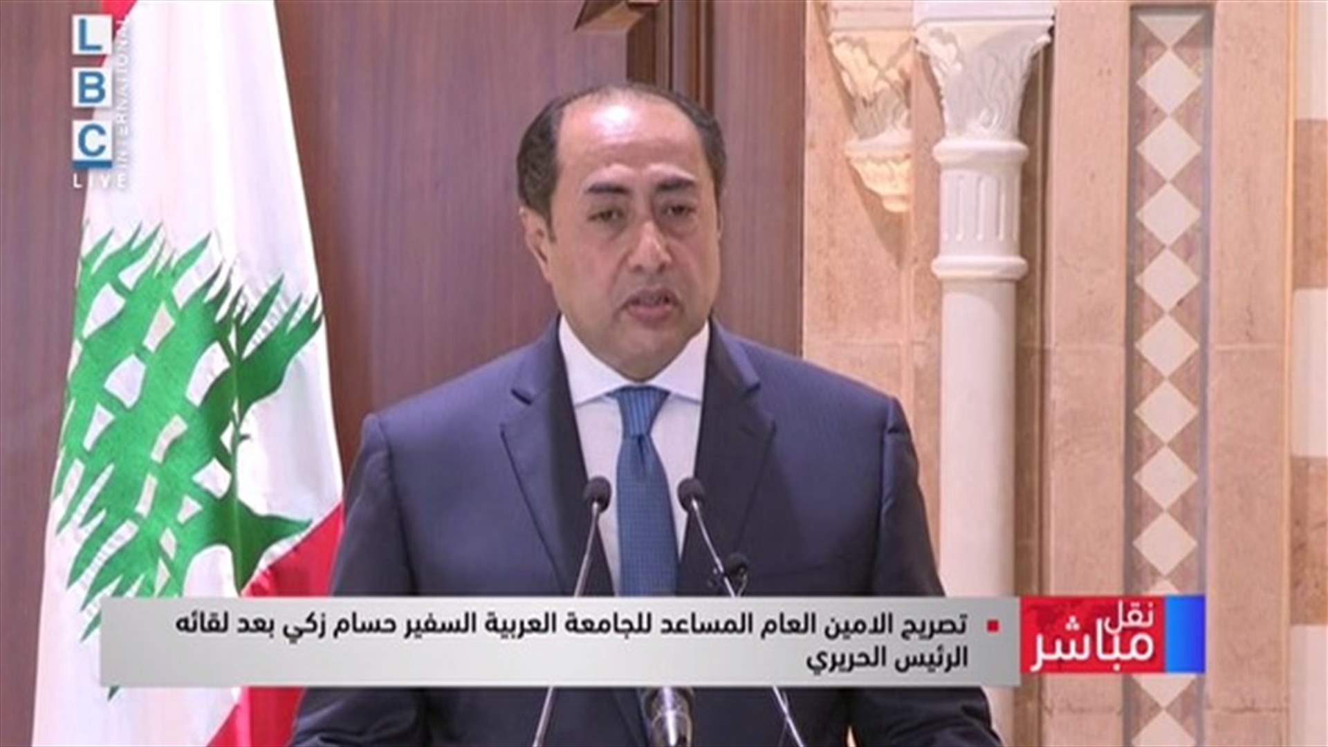 زكي من بيت الوسط: مستعدون للقيام بدبلوماسية مكوكية او توفير سقف عربي للقاء الفرقاء
