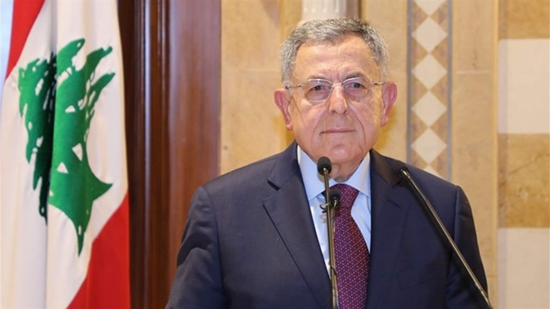 السنيورة: اذا كانت المحاصصة ستسري في التأليف ستولد الحكومة ميتة