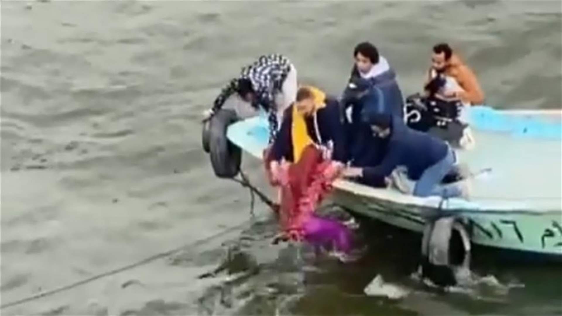 روجينا تنجو من حادث غرق في نهر النيل أثناء تصوير مسلسلها الجديد (فيديو)
