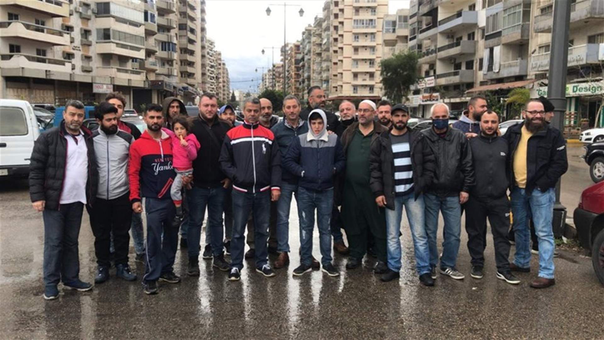 اعتصام لموزعي الخبز في طرابلس