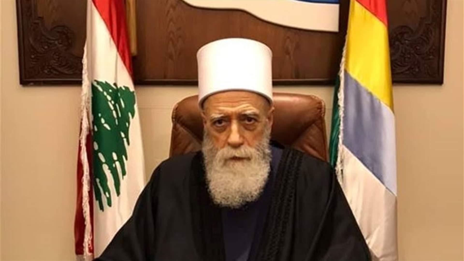شيخ العقل في رسالة رمضان: بتنا نخجل من تكرار الحض على المحافظة على الثوابت الوطنية