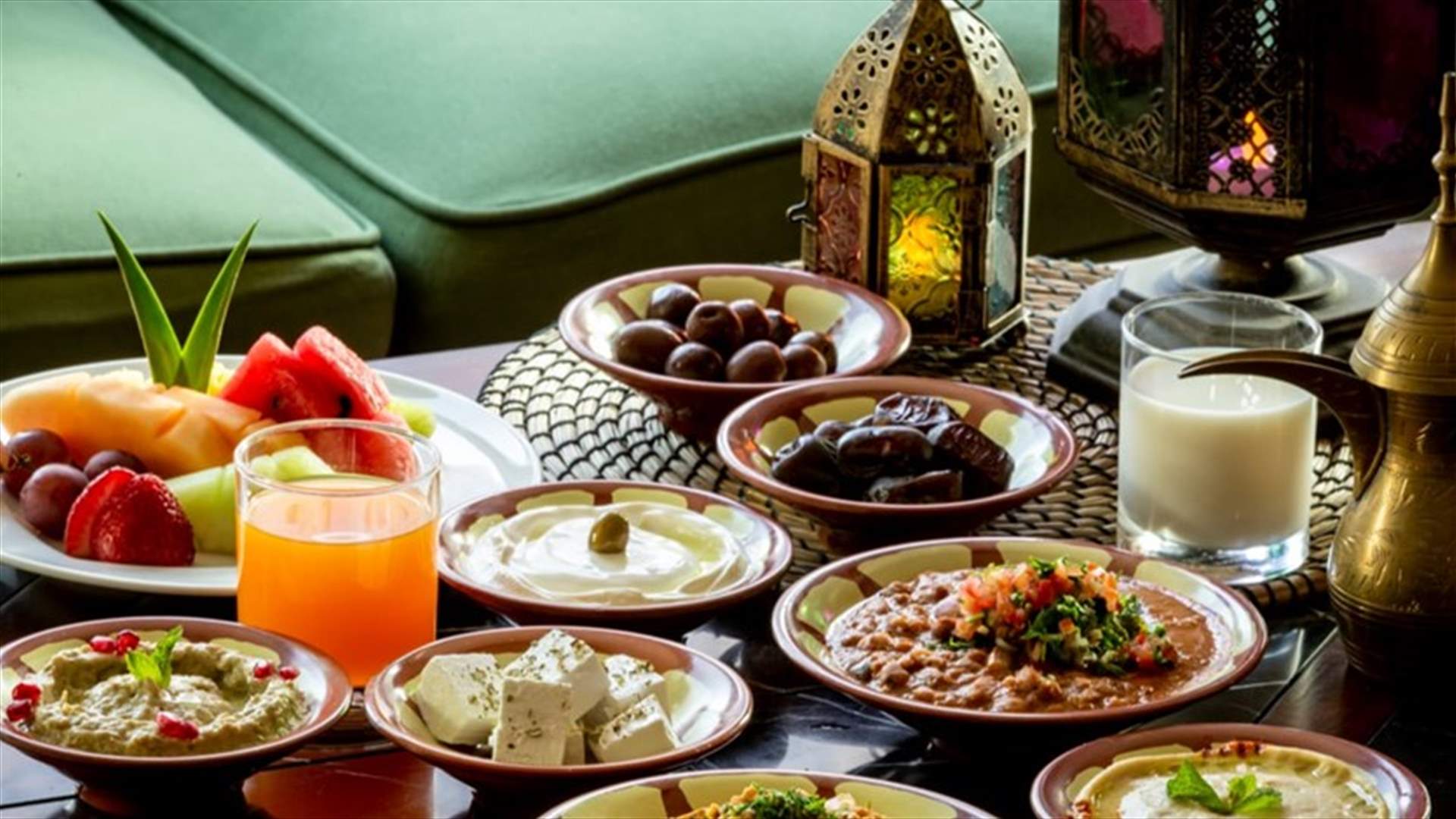 أفضل الأطعمة التي يجب تناولها على وجبة السّحور للشعور بالشبع والطّاقة