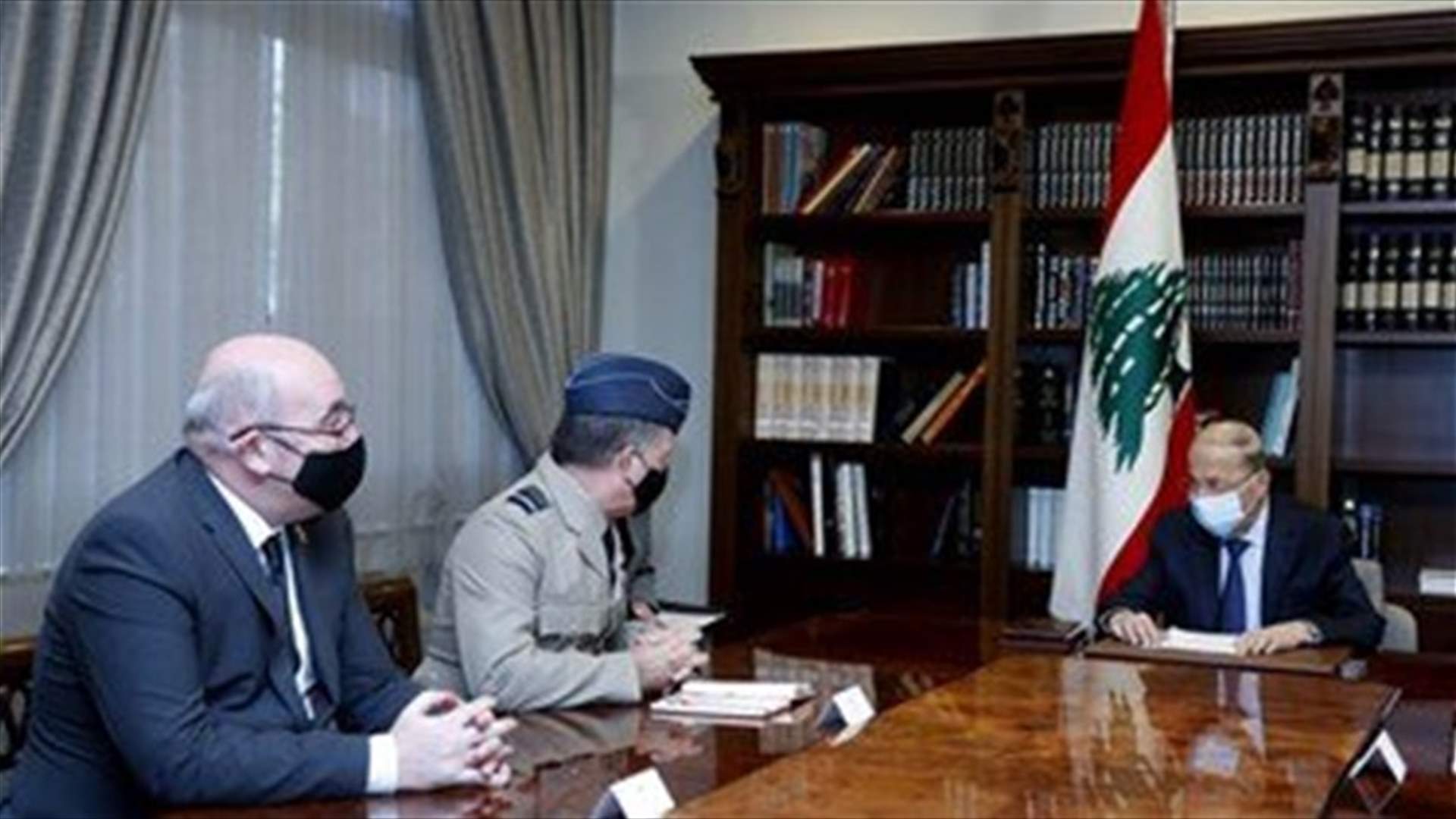 President Aoun meets UK senior envoy