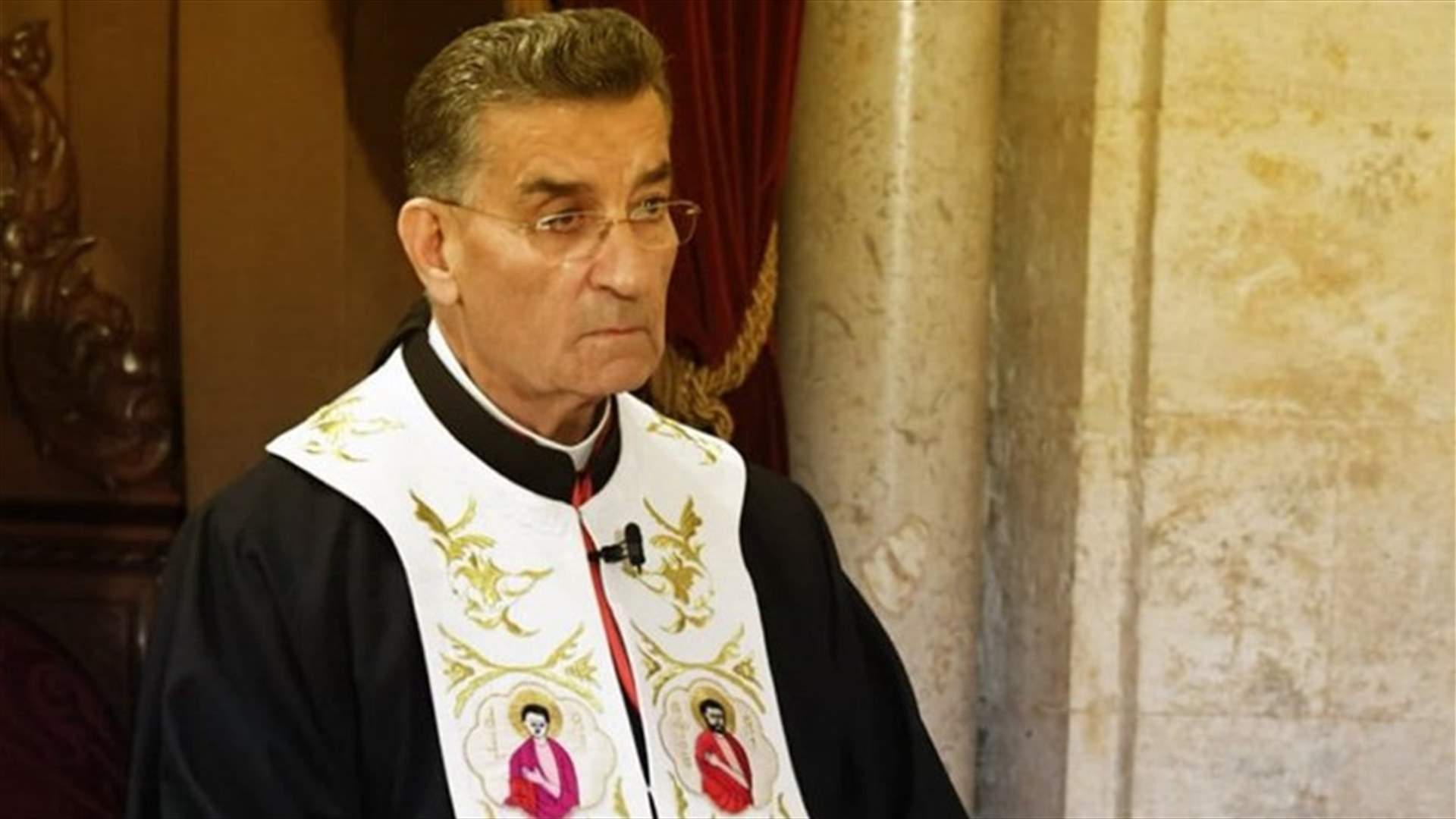 الراعي عرض الاوضاع الراهنة مع الصايغ وسفير إسبانيا وعلم الدين