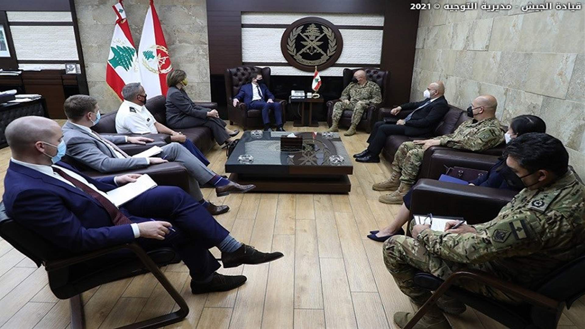 قائد الجيش استقبل هيل... هذا ما جرى عرضه