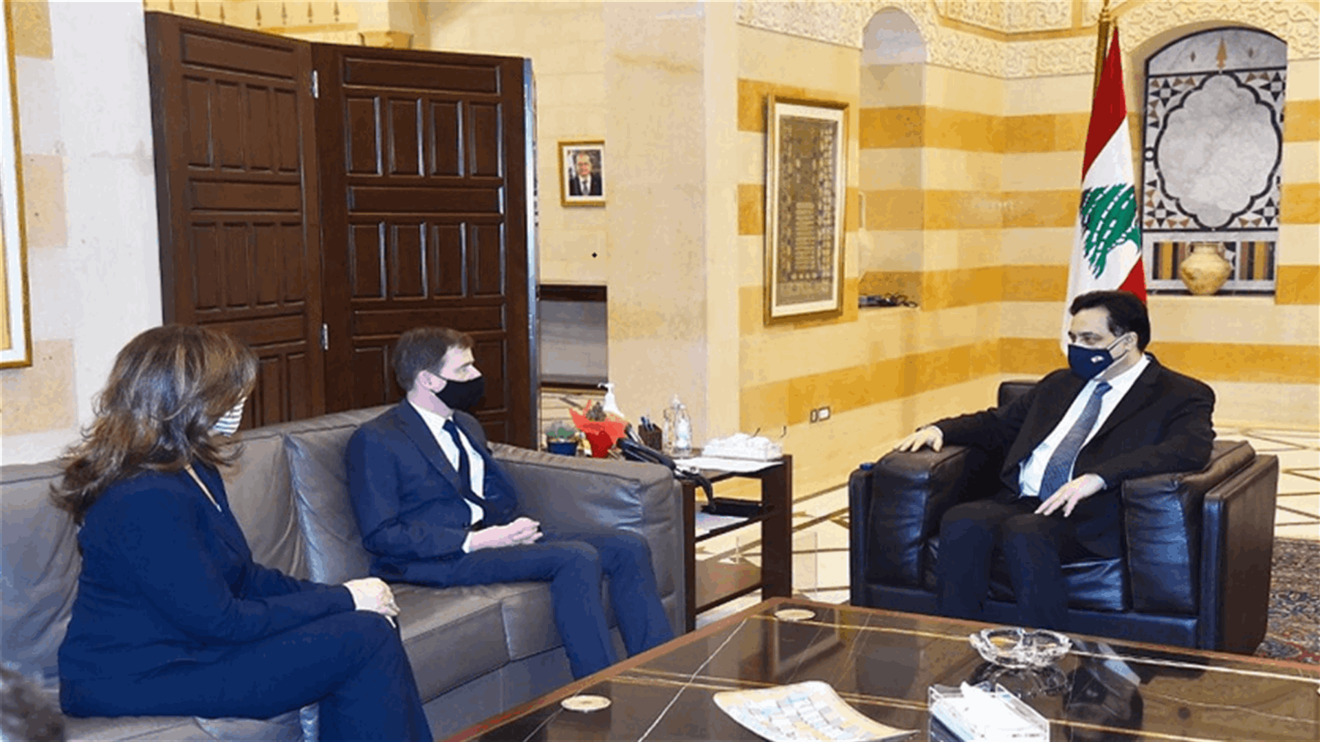 دياب التقى هيل... قلق أميركي إزاء عدم تشكيل حكومة جديدة