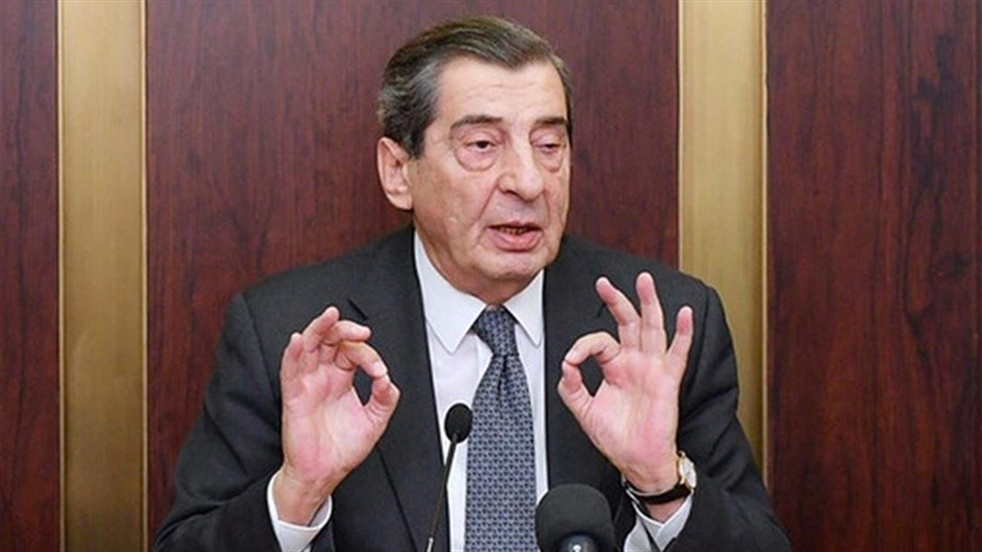 الفرزلي: المصلحة الوطنية تقتضي بقاء الرئيسين عون والحريري