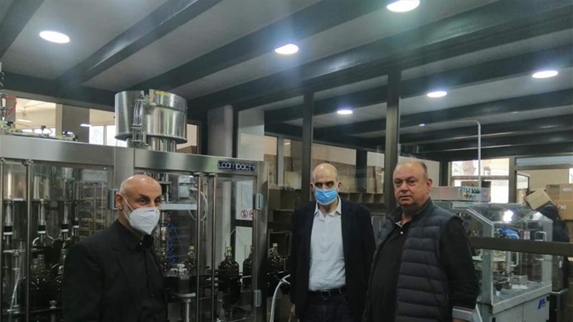 المدير العام لوزارة الزراعة اطلع على اراضي مار انطونيوس زغرتا الزراعية