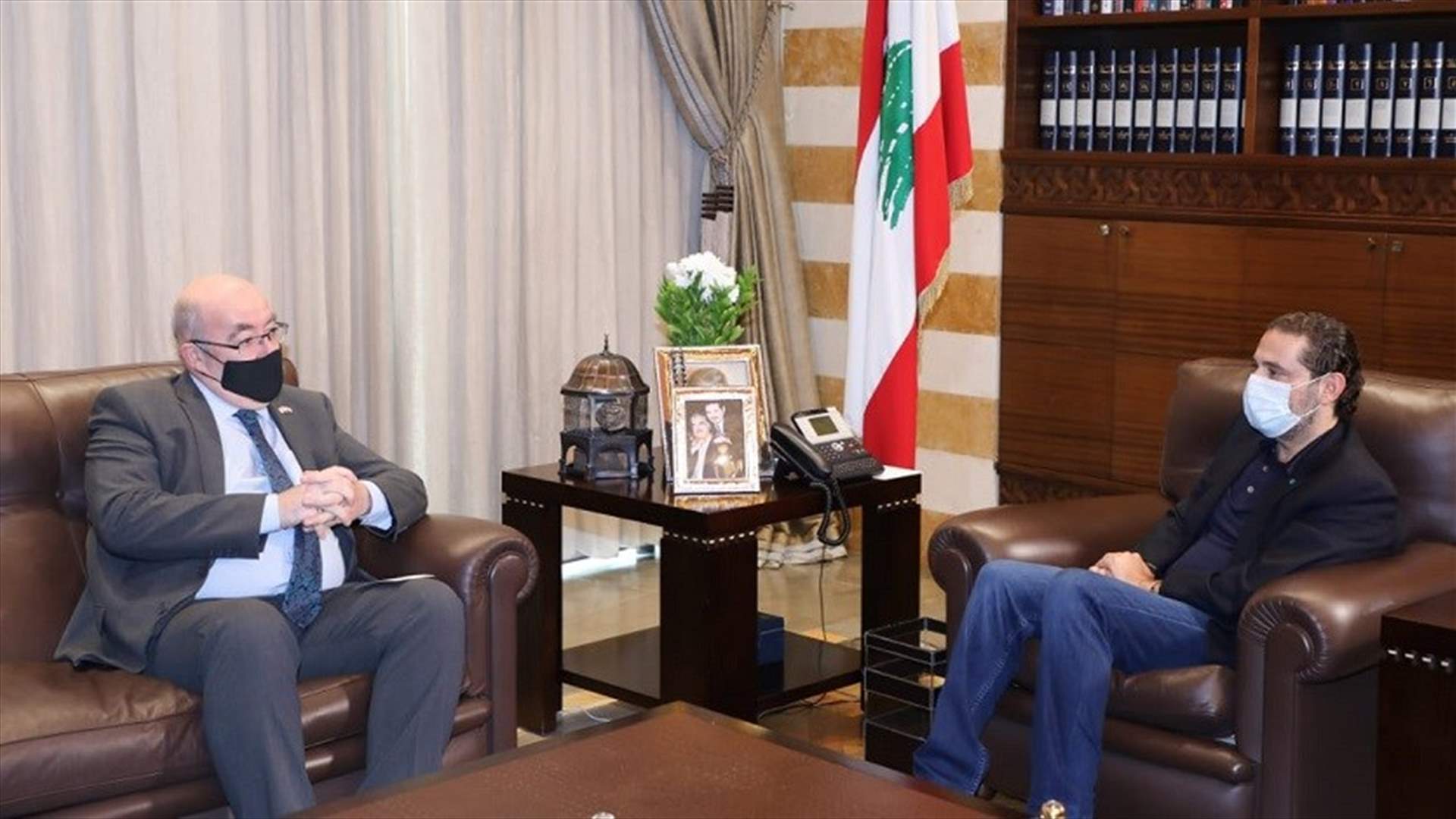 الحريري استقبل لنغدن وسفير النمسا