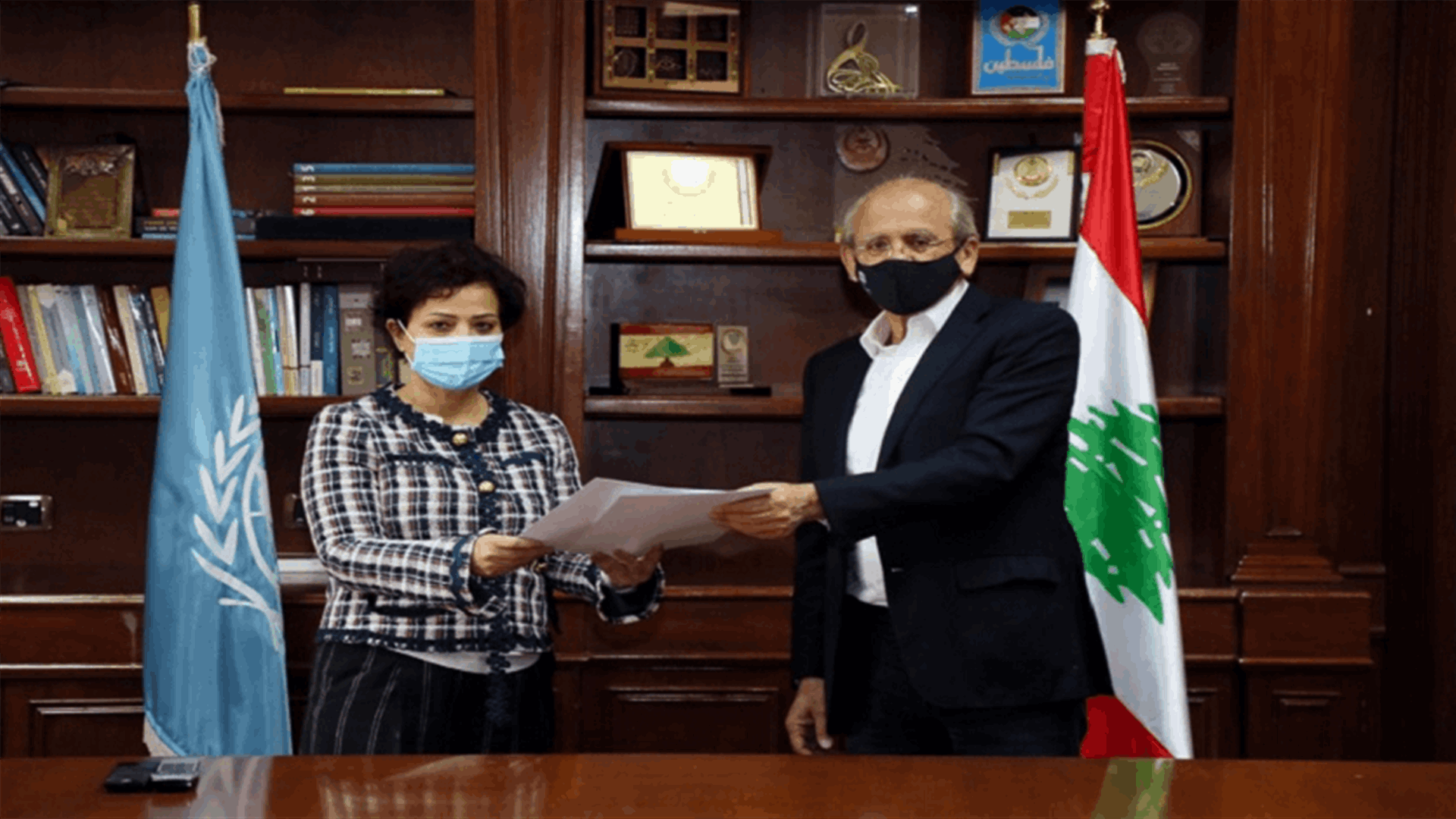 رسالة من "الكتلة الوطنية" الى الأمين العام للأمم المتحدة...