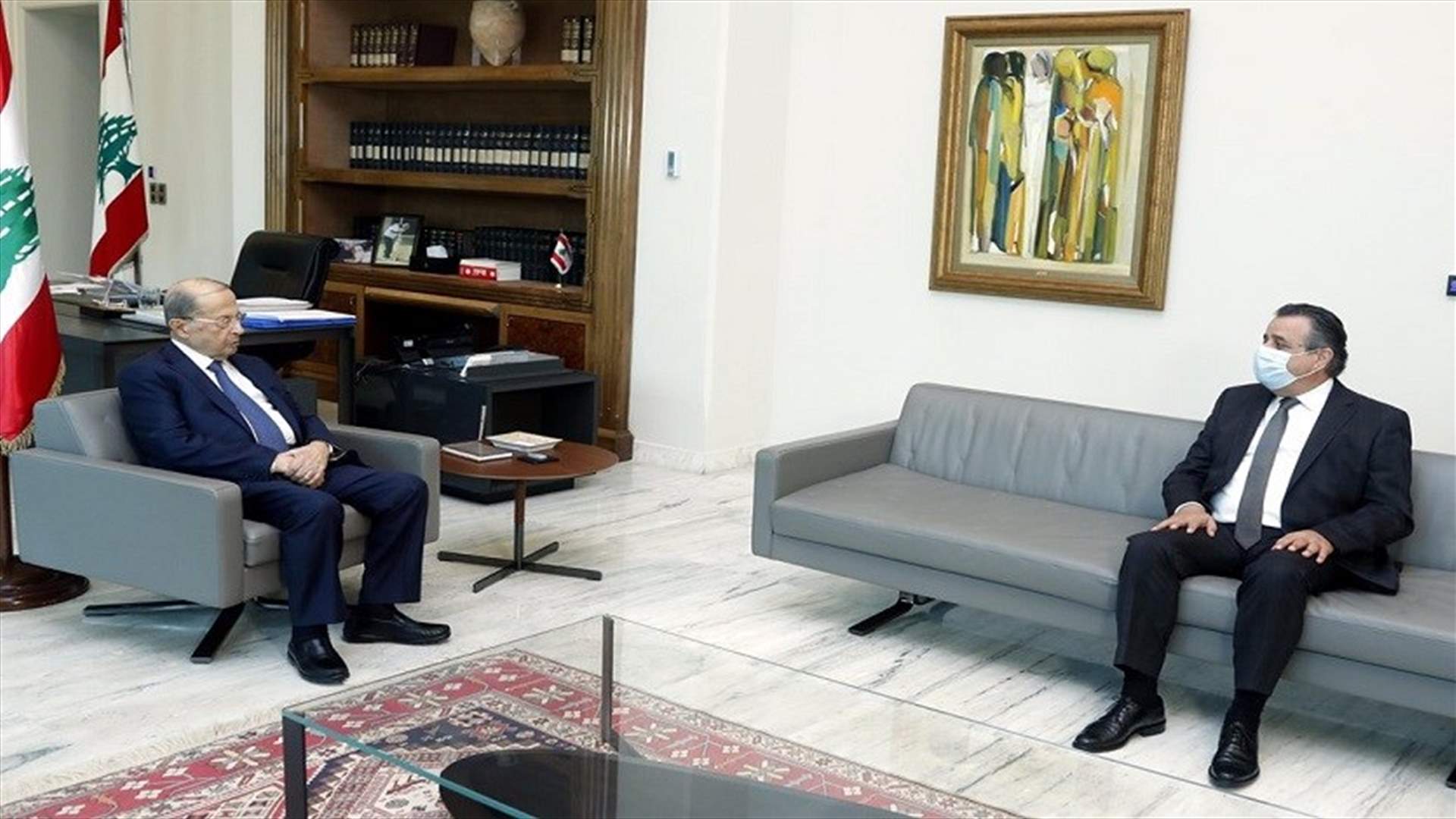 الرئيس عون استقبل عازار... هذا ما جرى عرضه