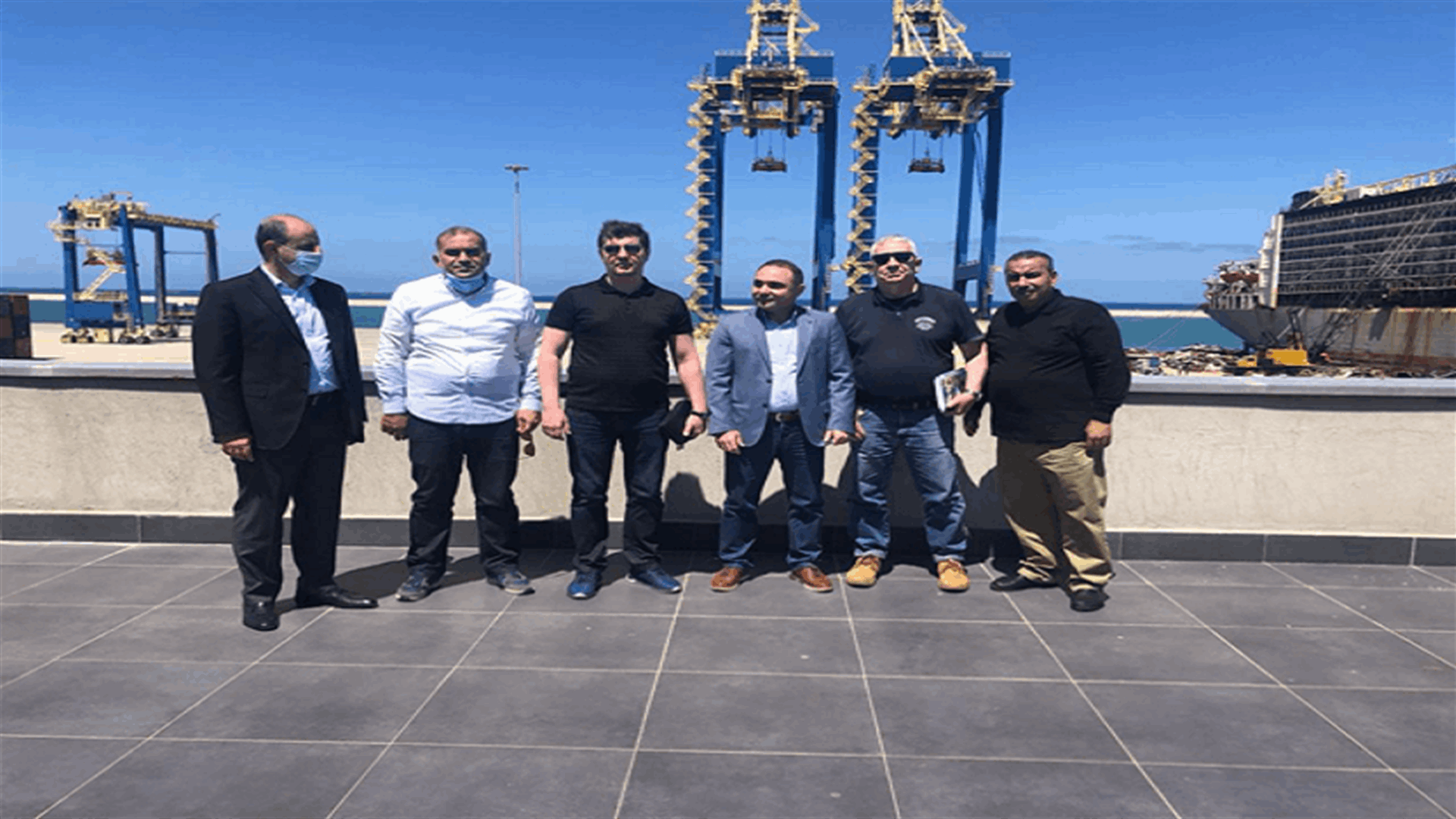 وفد روسي جال في مرفأ طرابلس وبحث في سبل التعاون ومجالات الإستثمار المشتركة
