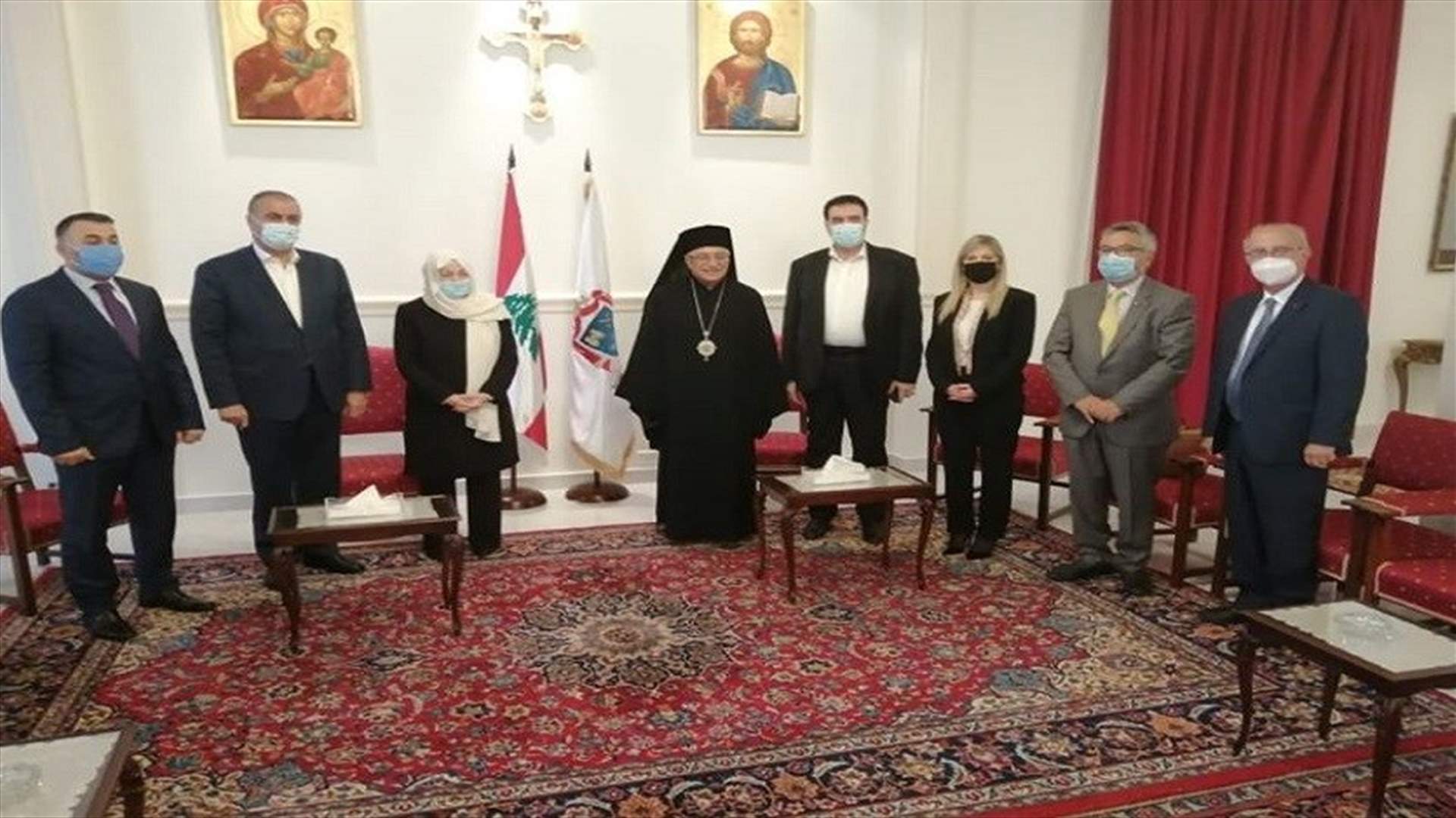 البطريرك العبسي التقى وفدا من كتلة المستقبل