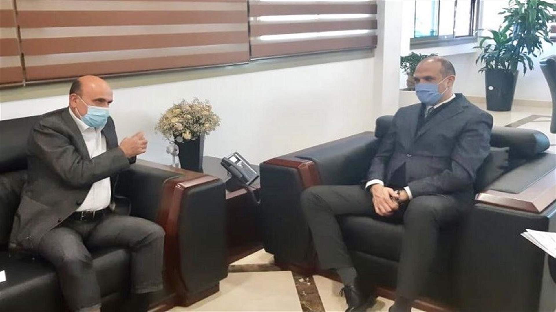 ابي رميا زار وزير الصحة: 500 مليون ليرة لمستشفى قرطبا الحكومي