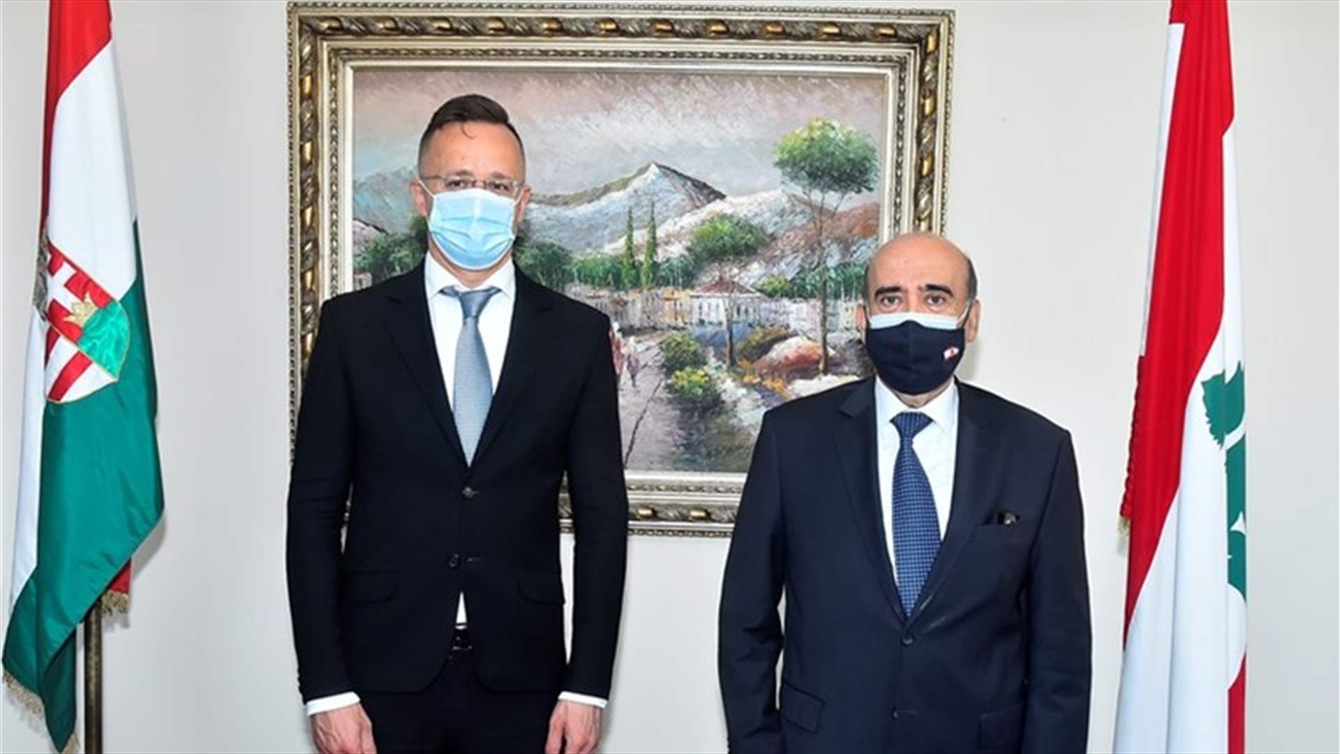 وزير خارجية المجر بعد لقائه وهبه: الحكومة شأن داخلي ومحاولات التدخل الخارجي غير جيدة