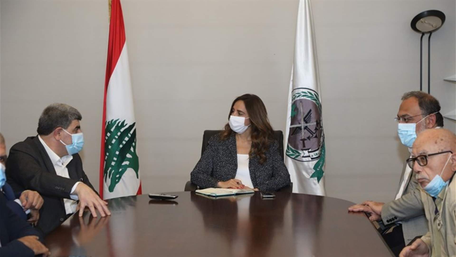 عكر استقبلت اتحادات نقابات قطاع النقل البري... والبحث تمحور حول خطة النقل وموضوع الدعم