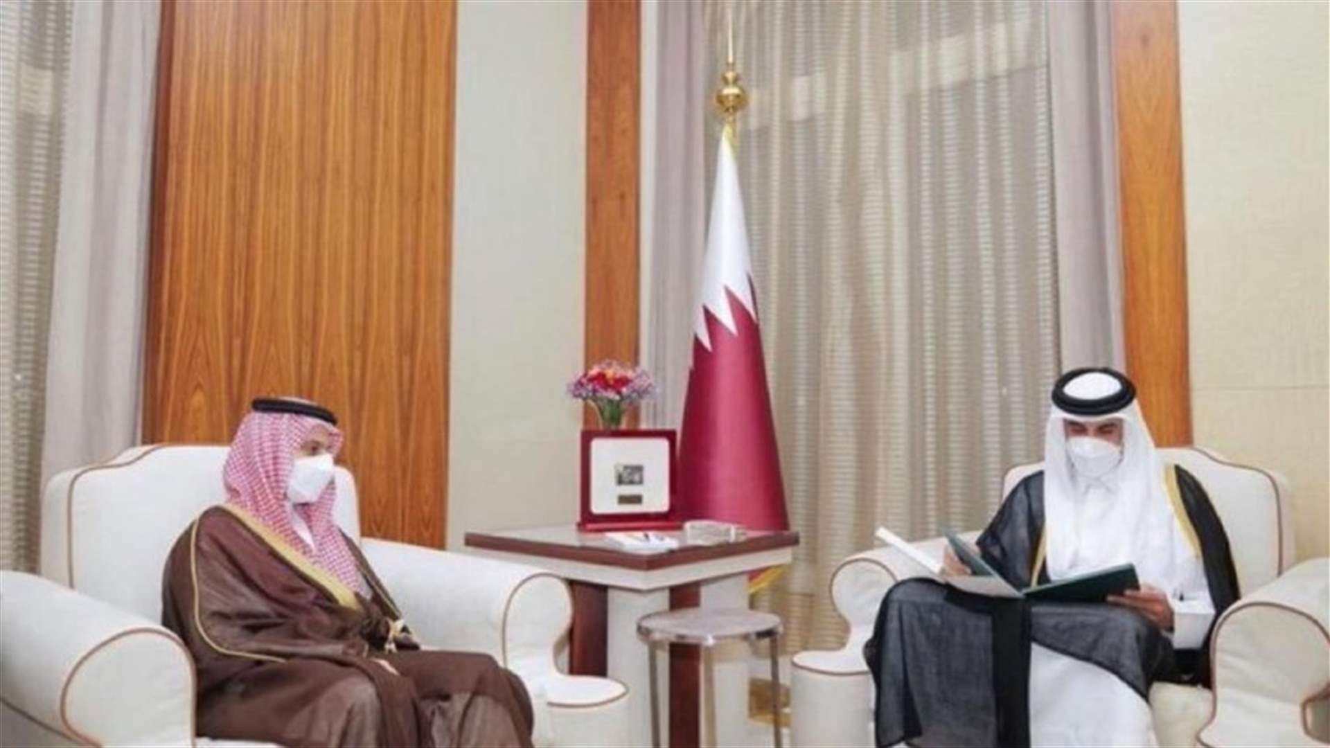 أمير قطر يتلقى دعوة من العاهل السعودي لزيارة المملكة