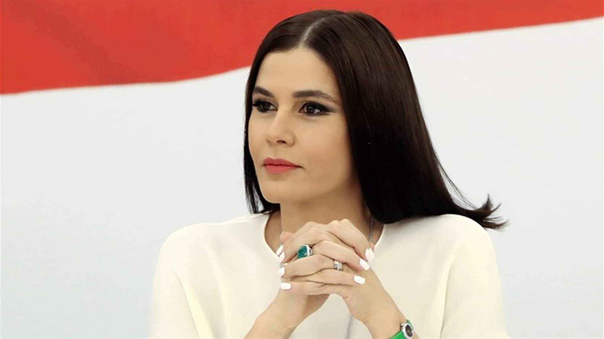ستريدا جعجع توجّه نداءً من بكركي إلى تكتل لبنان القوي