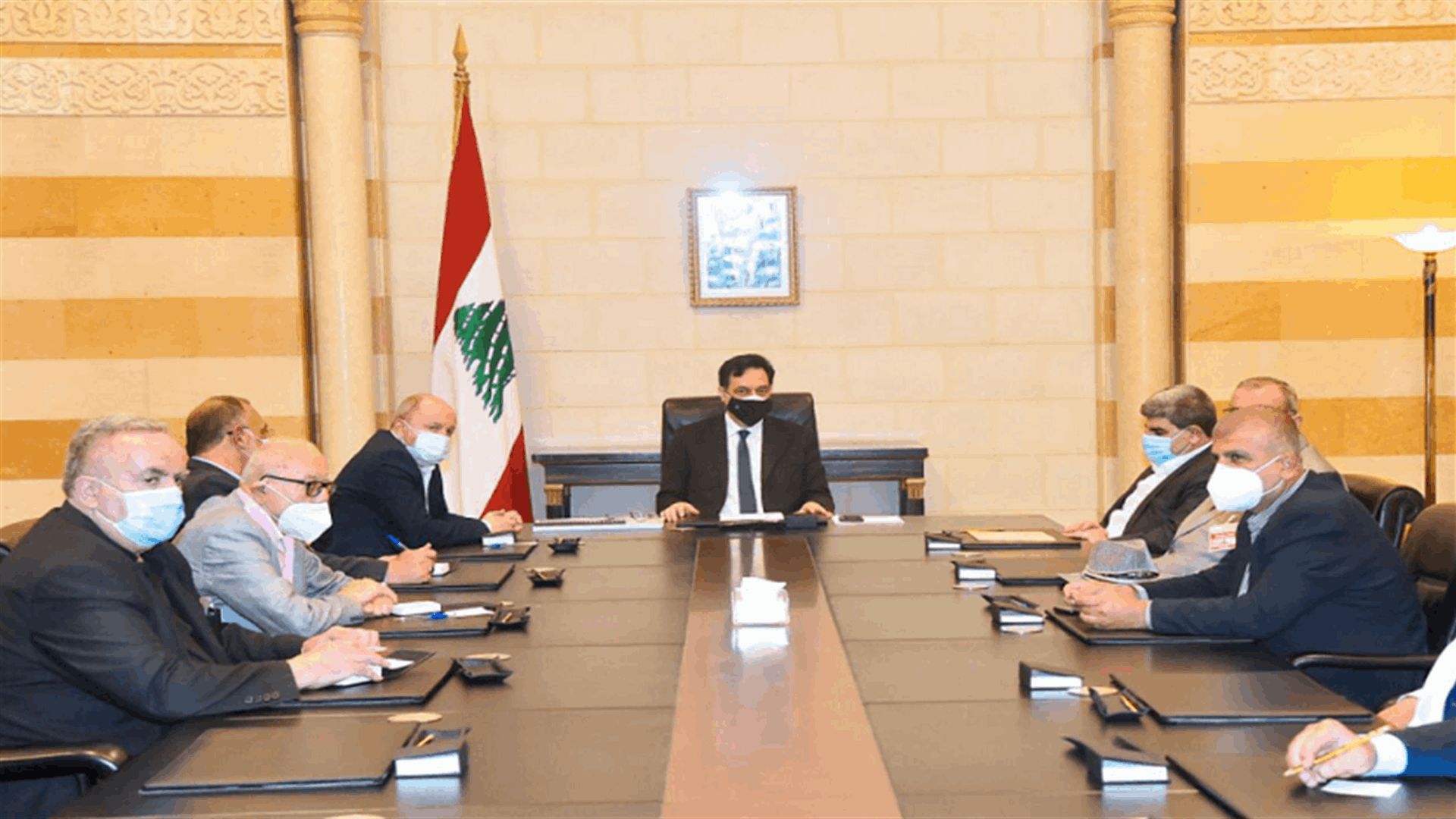 دياب ترأس اجتماعا بحث في خلفيات إضراب السائقين وإقفال مراكز المعاينة