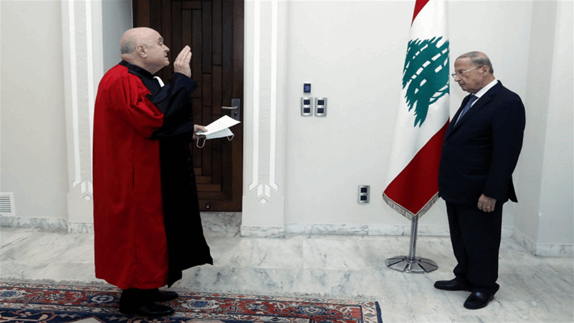 عضوان جديدان في الهيئة الوطنية للمفقودين والمخفيين قسرا أديا قسم اليمين امام رئيس الجمهورية