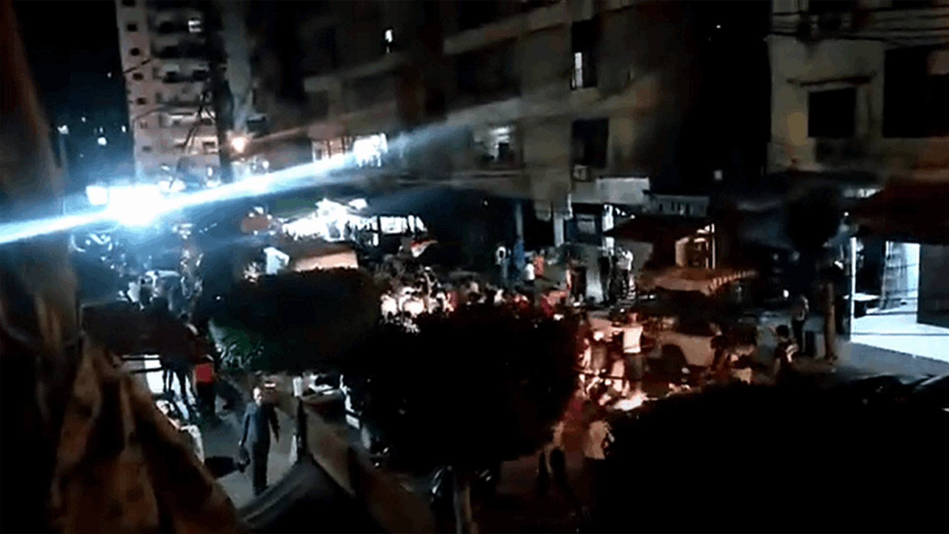 مسيرة مؤيدة للأسد في جبل محسن (فيديو)